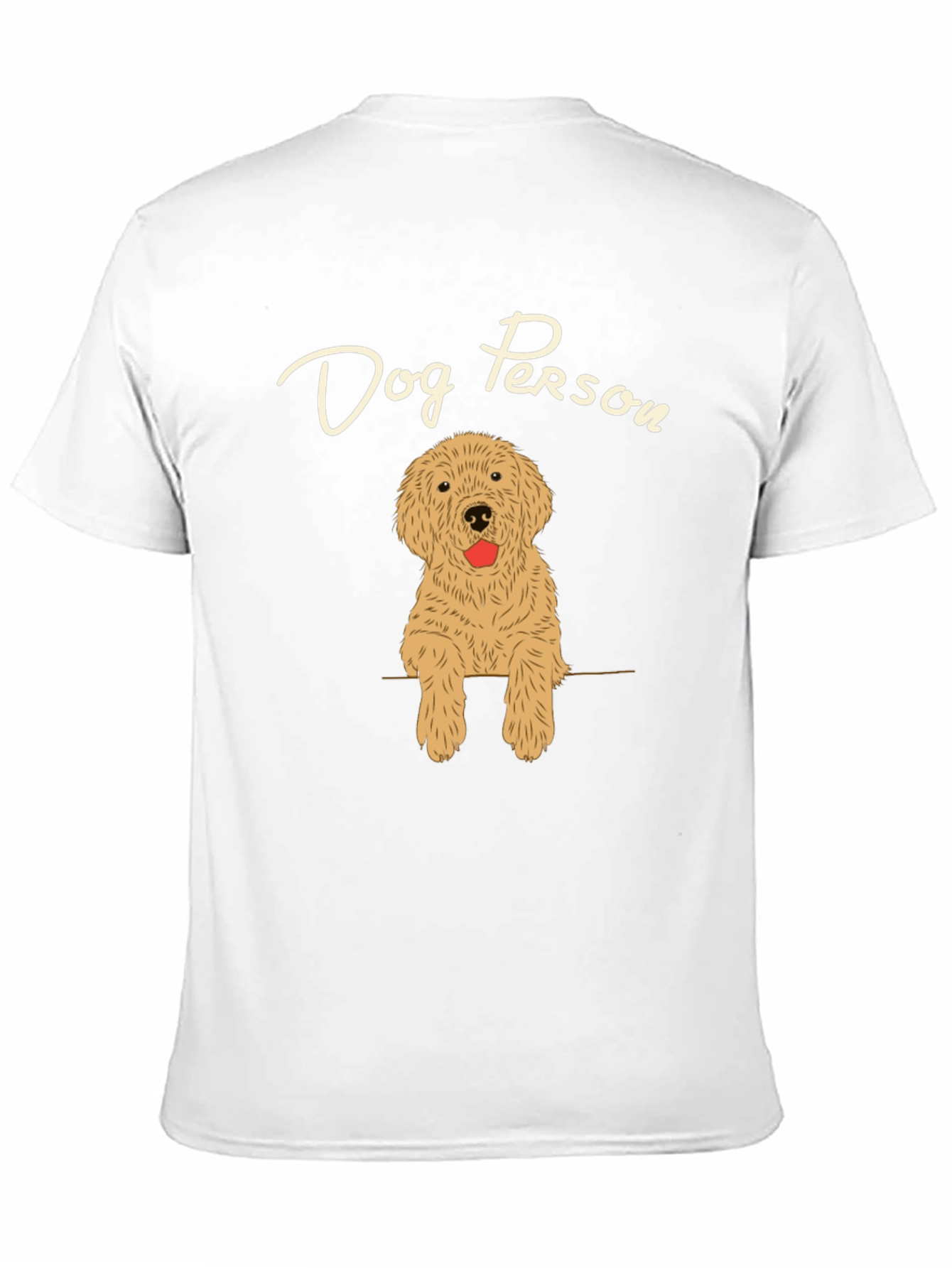 Dog Person T-Shirt - Cute Golden Doodle Tee