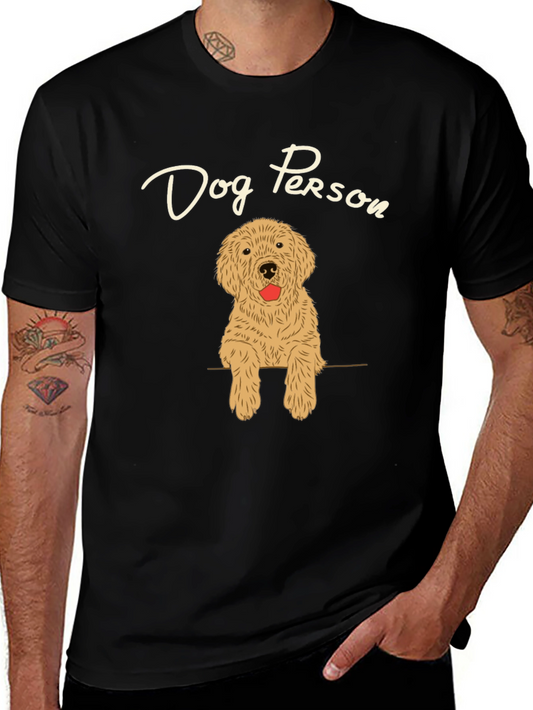 Dog Person T-Shirt - Cute Golden Doodle Tee