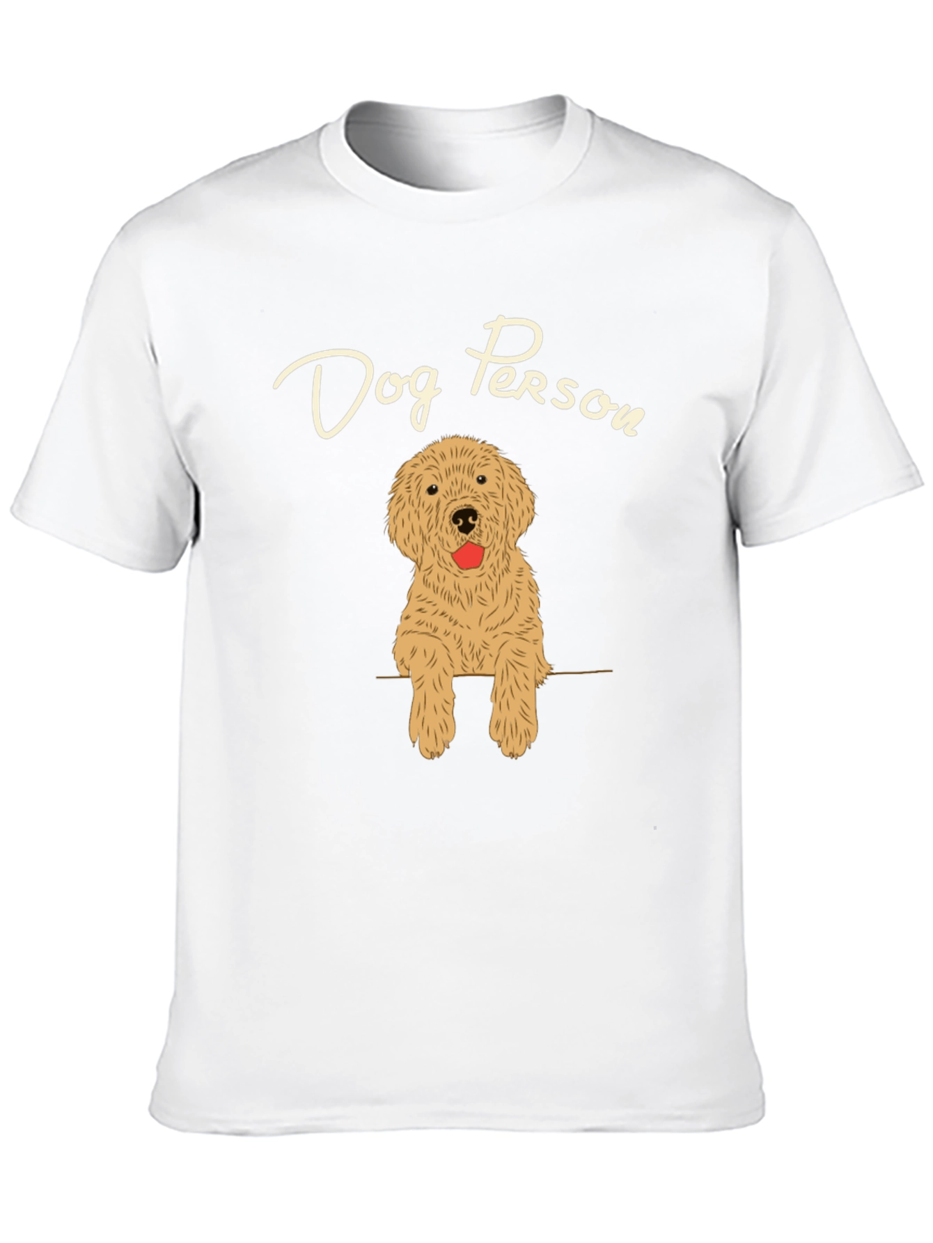Dog Person T-Shirt - Cute Golden Doodle Tee