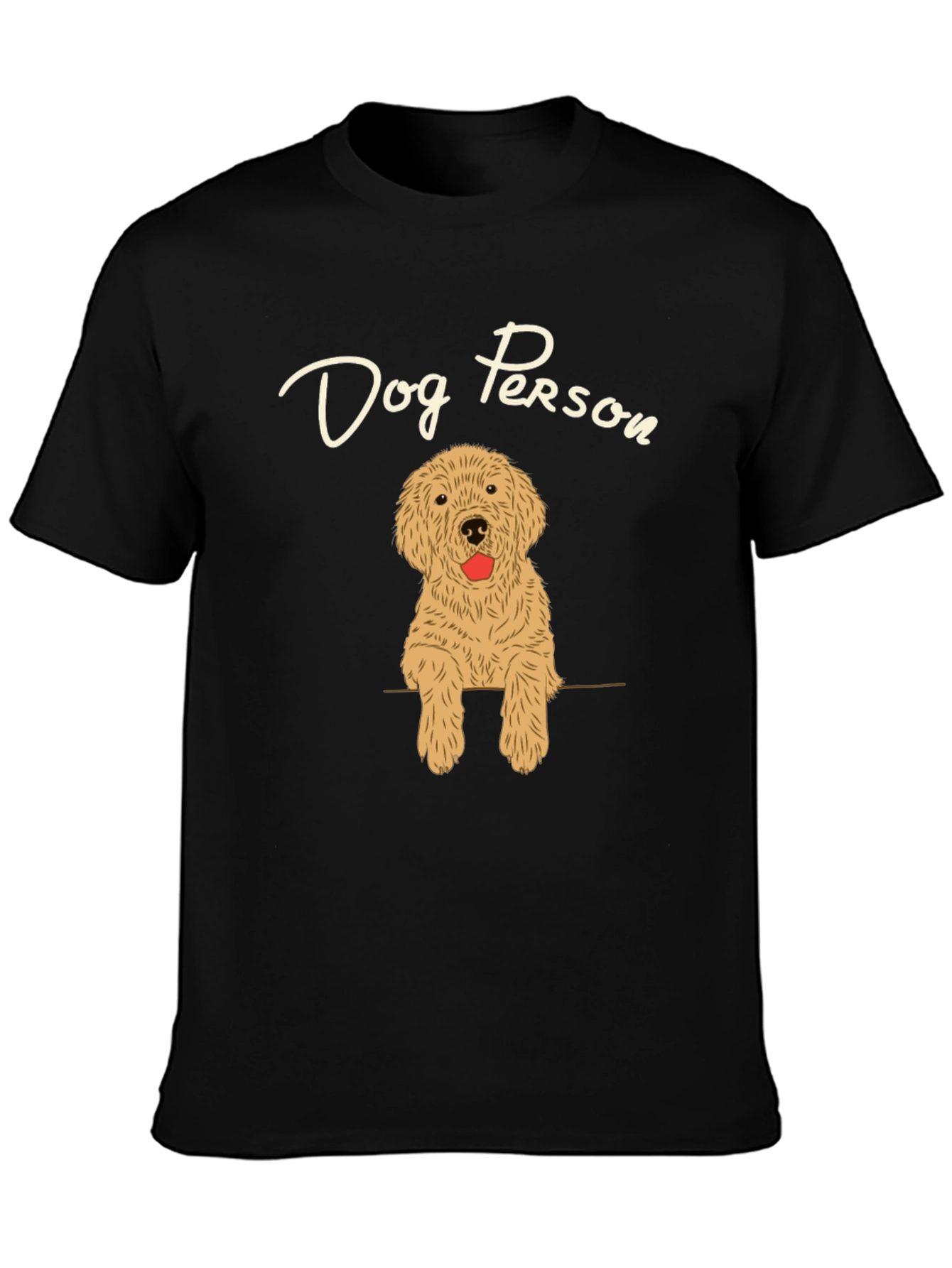 Dog Person T-Shirt - Cute Golden Doodle Tee