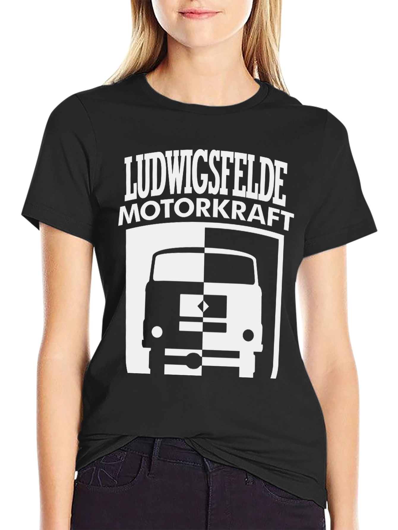 Ludwigsfelde Motorkraft T-Shirt - Black