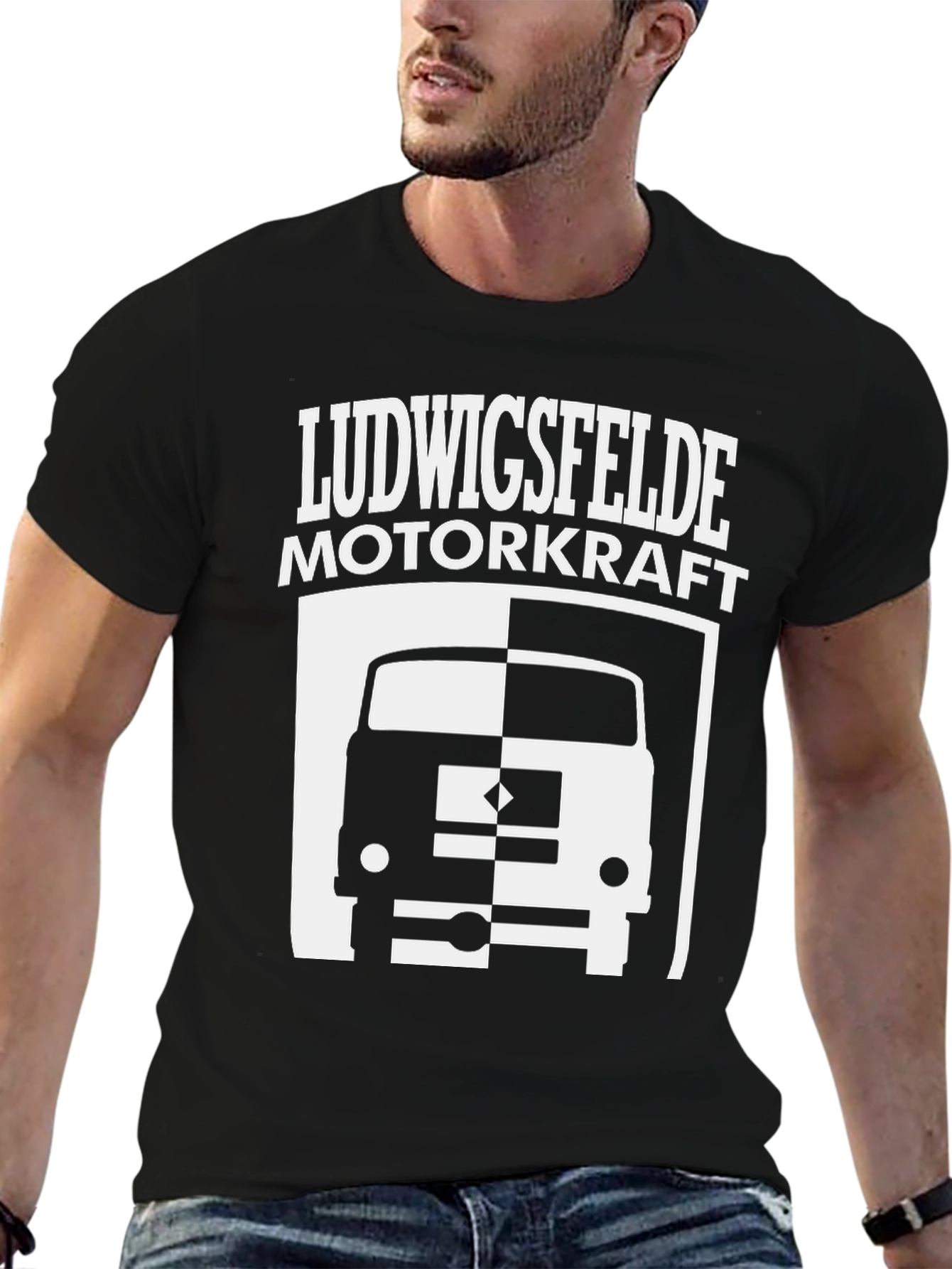 Ludwigsfelde Motorkraft T-Shirt - Black