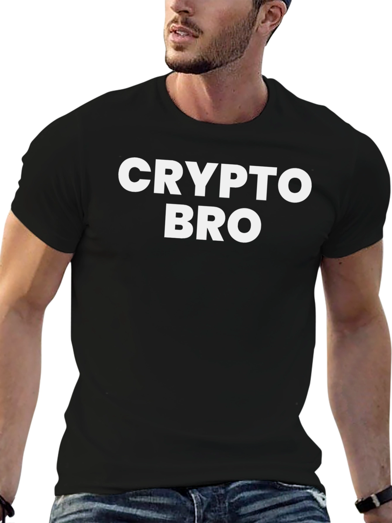 Crypto Bro Black T-Shirt