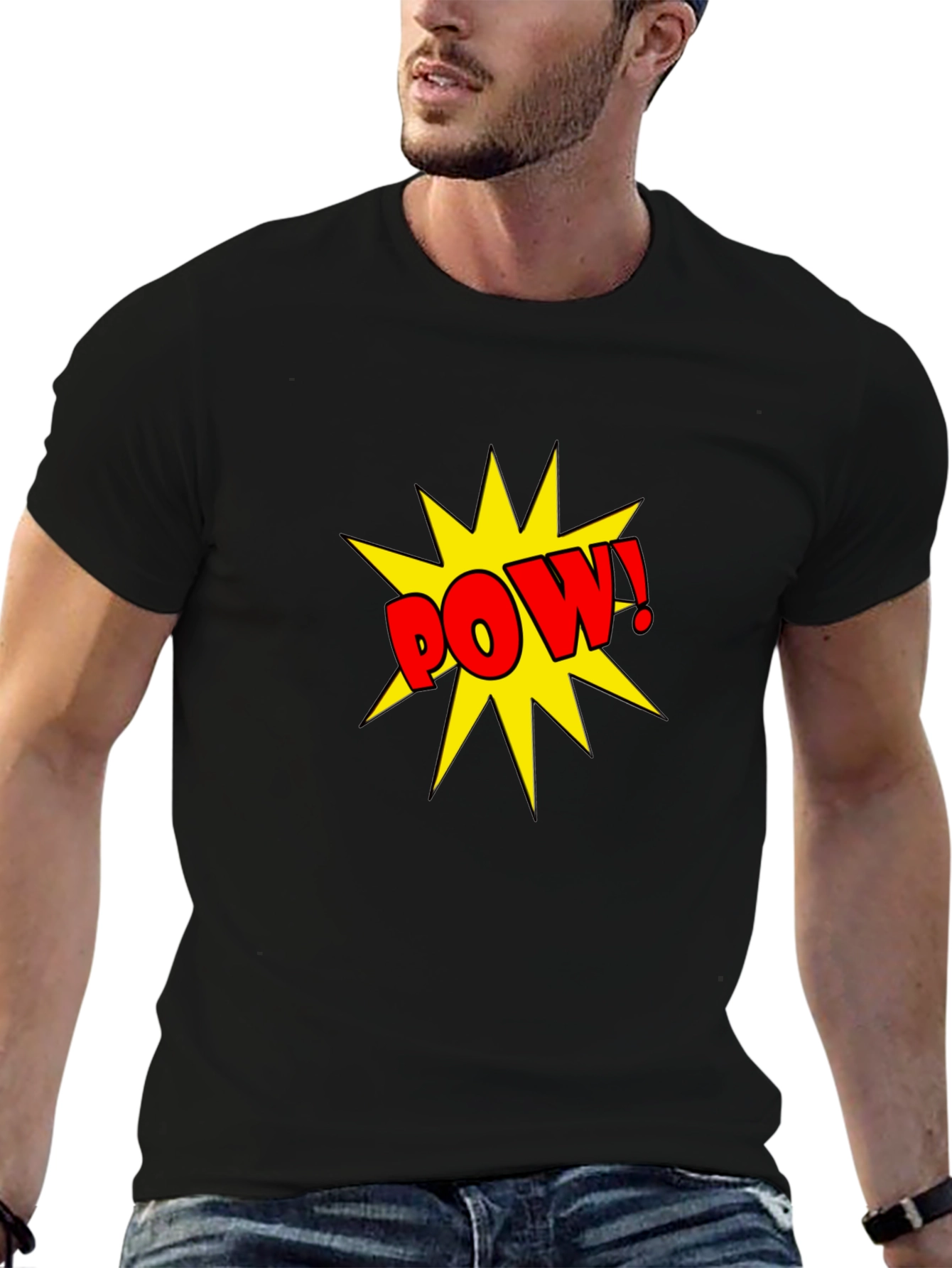 POW! Graphic Tee - Comic Book Style T-Shirt
