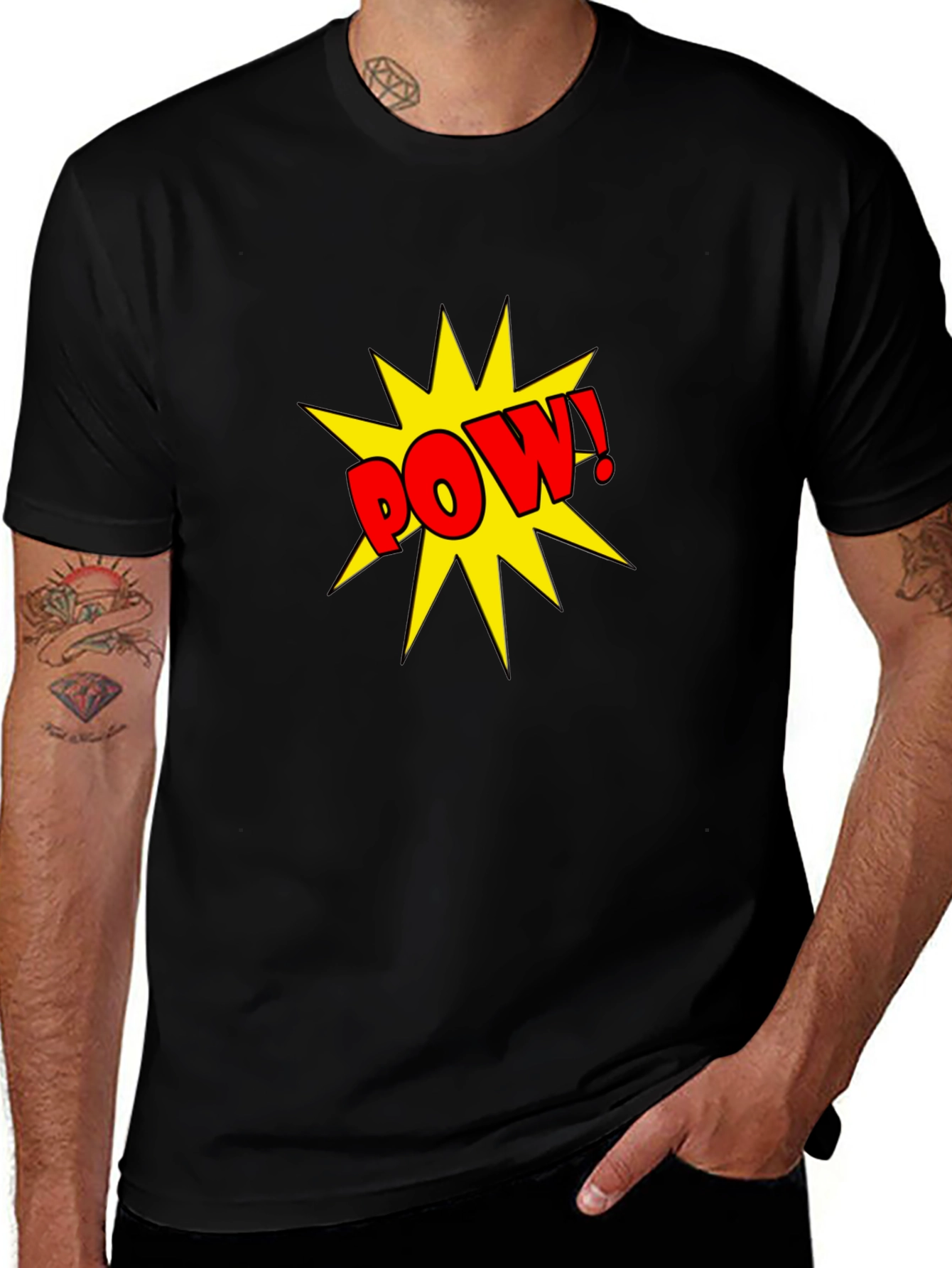 POW! Graphic Tee - Comic Book Style T-Shirt