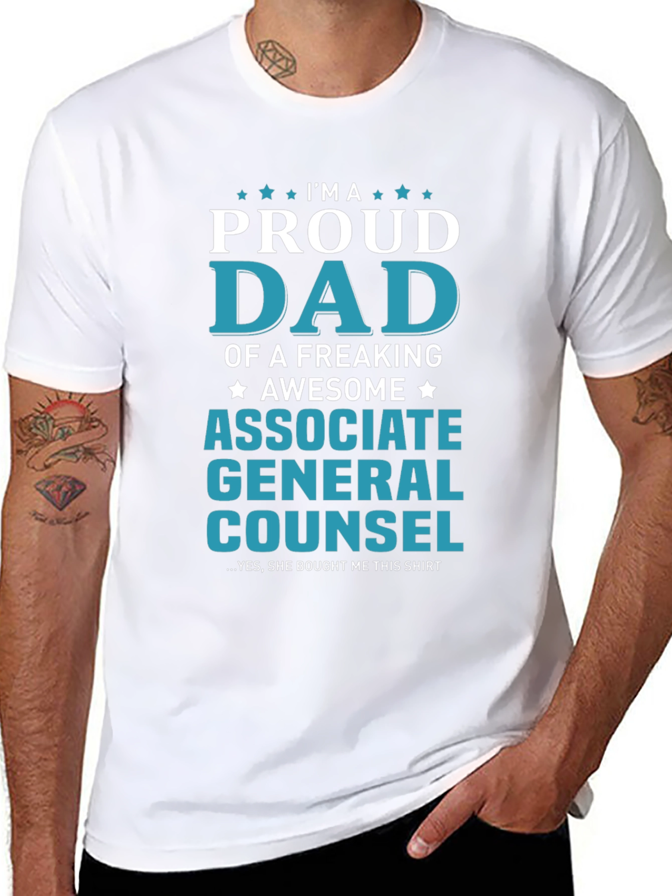 Proud Dad Associate General Counsel T-Shirt