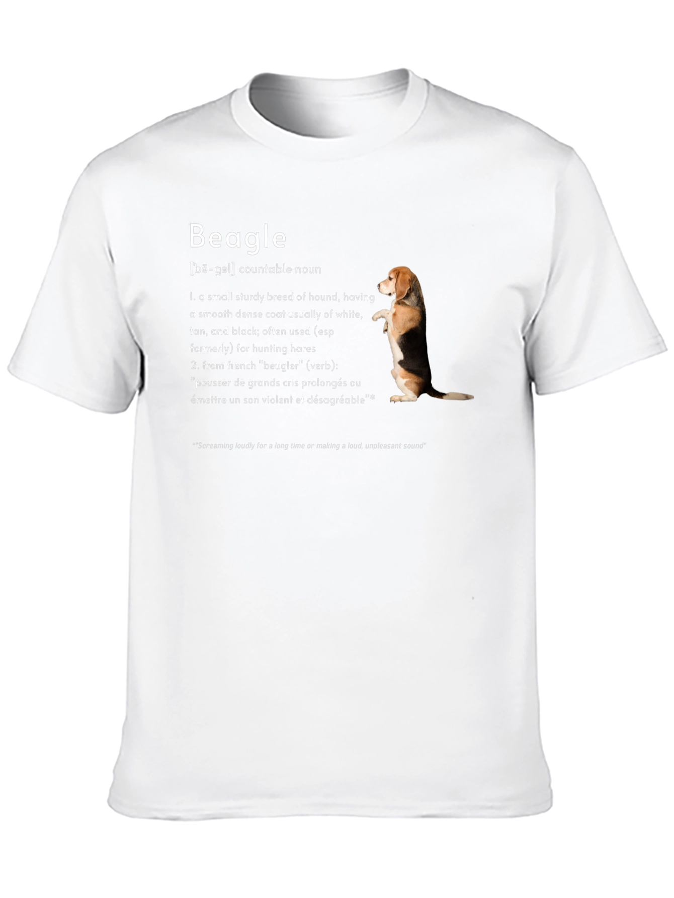Beagle Definition T-Shirt | Dog Lover Apparel