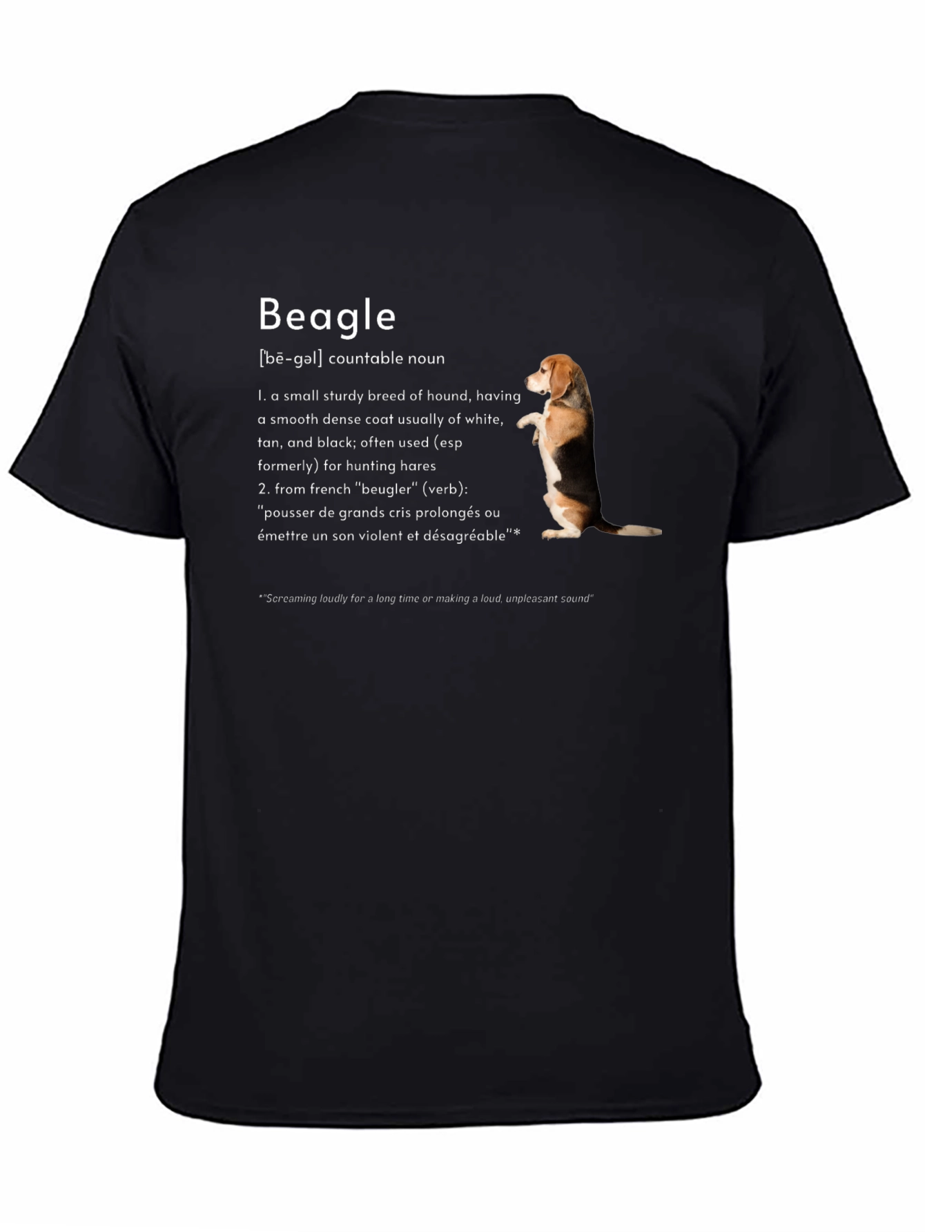 Beagle Definition T-Shirt | Dog Lover Apparel