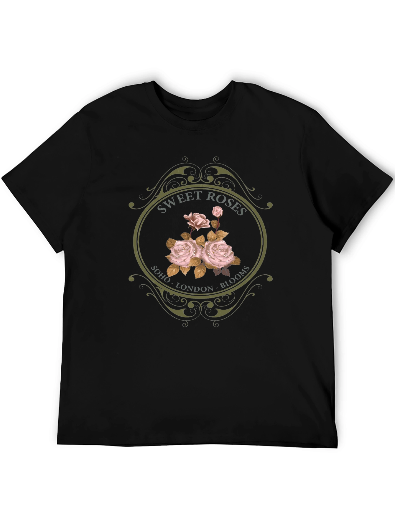 Sweet Roses Graphic T-Shirt - Soho London Blooms