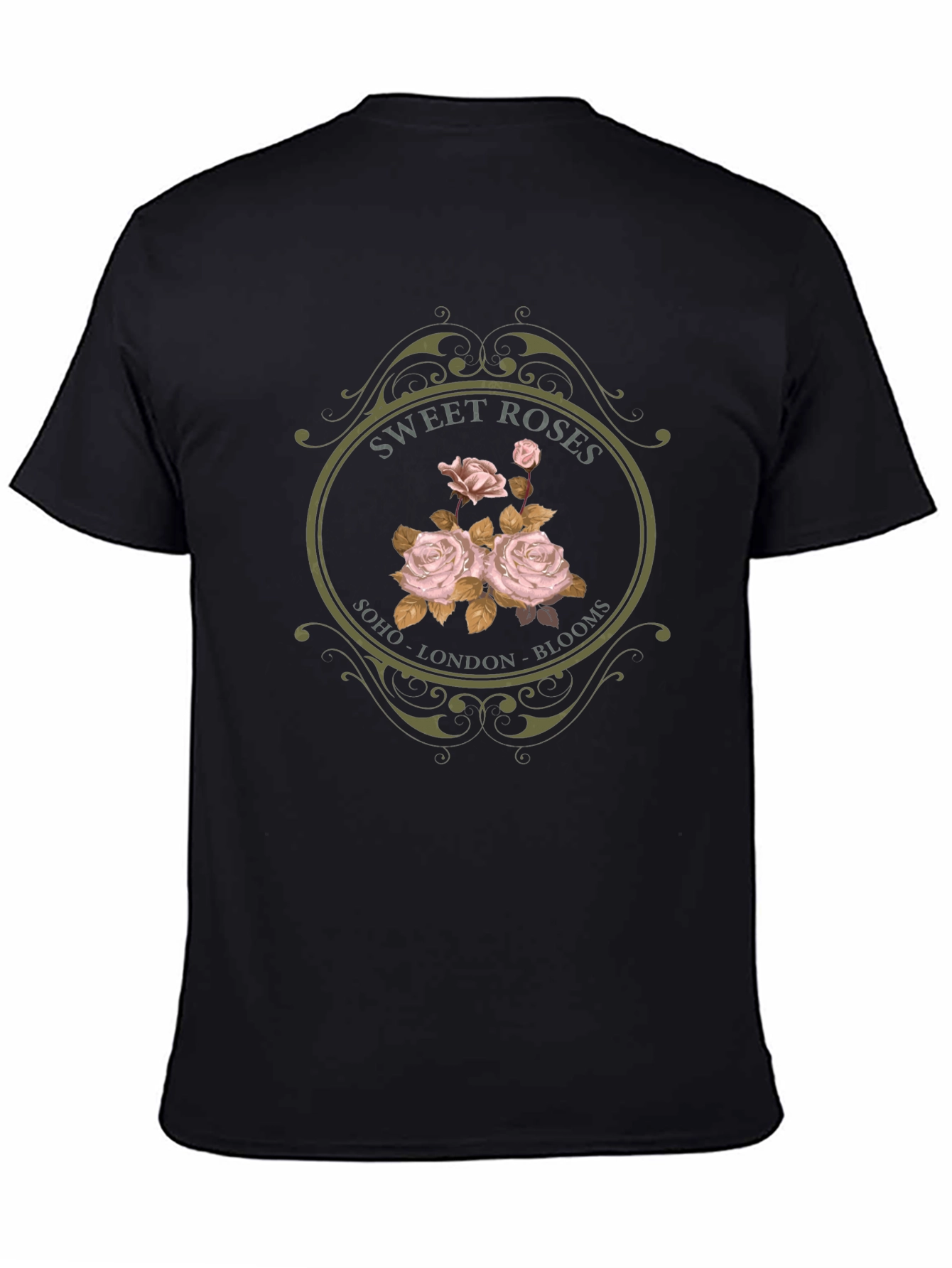 Sweet Roses Graphic T-Shirt - Soho London Blooms