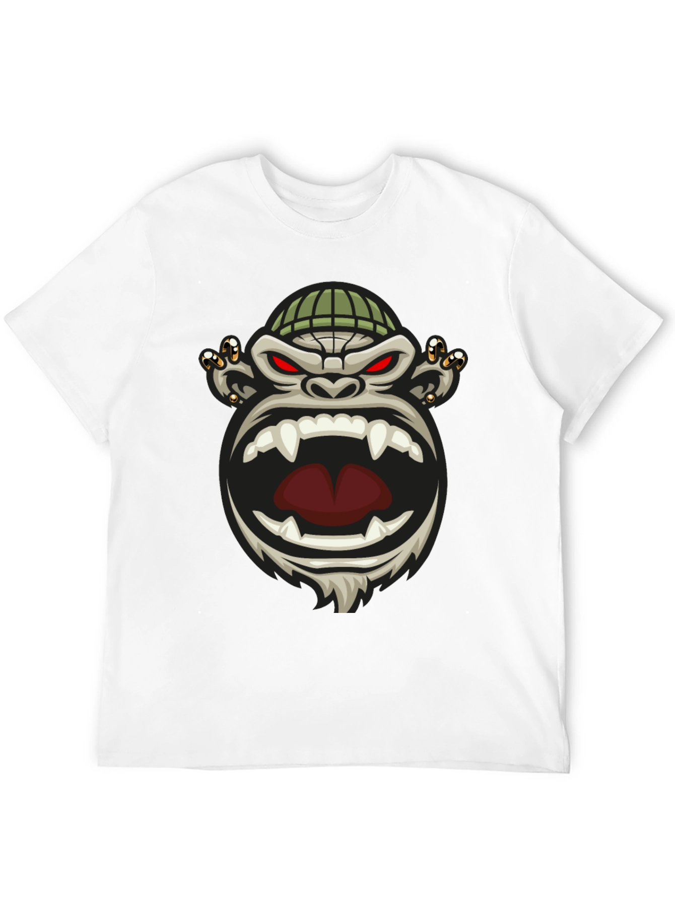 Cool Gorilla Graphic Tee - Mens Black T-Shirt