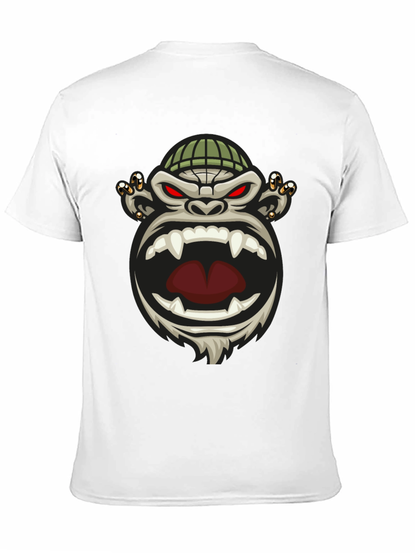 Cool Gorilla Graphic Tee - Mens Black T-Shirt