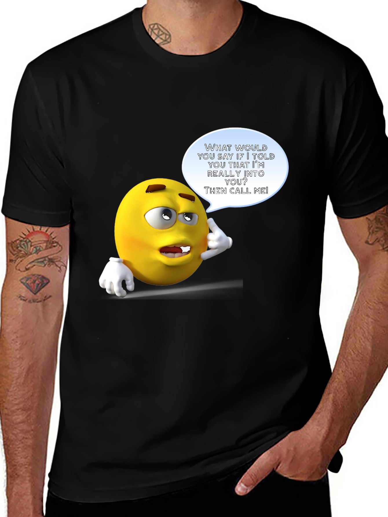 Emoji Love Statement Tee