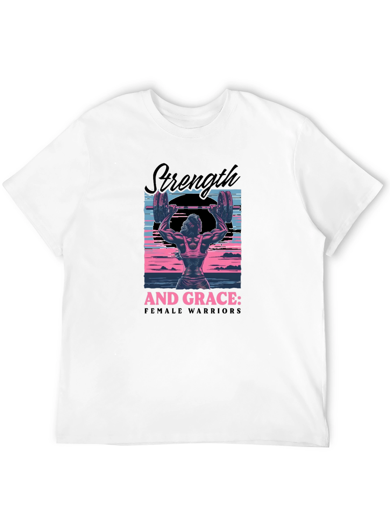 Strength and Grace Female Warriors Graphic T-Shirt