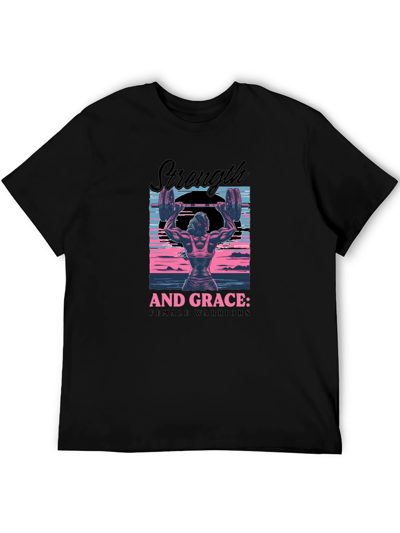Strength and Grace Female Warriors Graphic T-Shirt