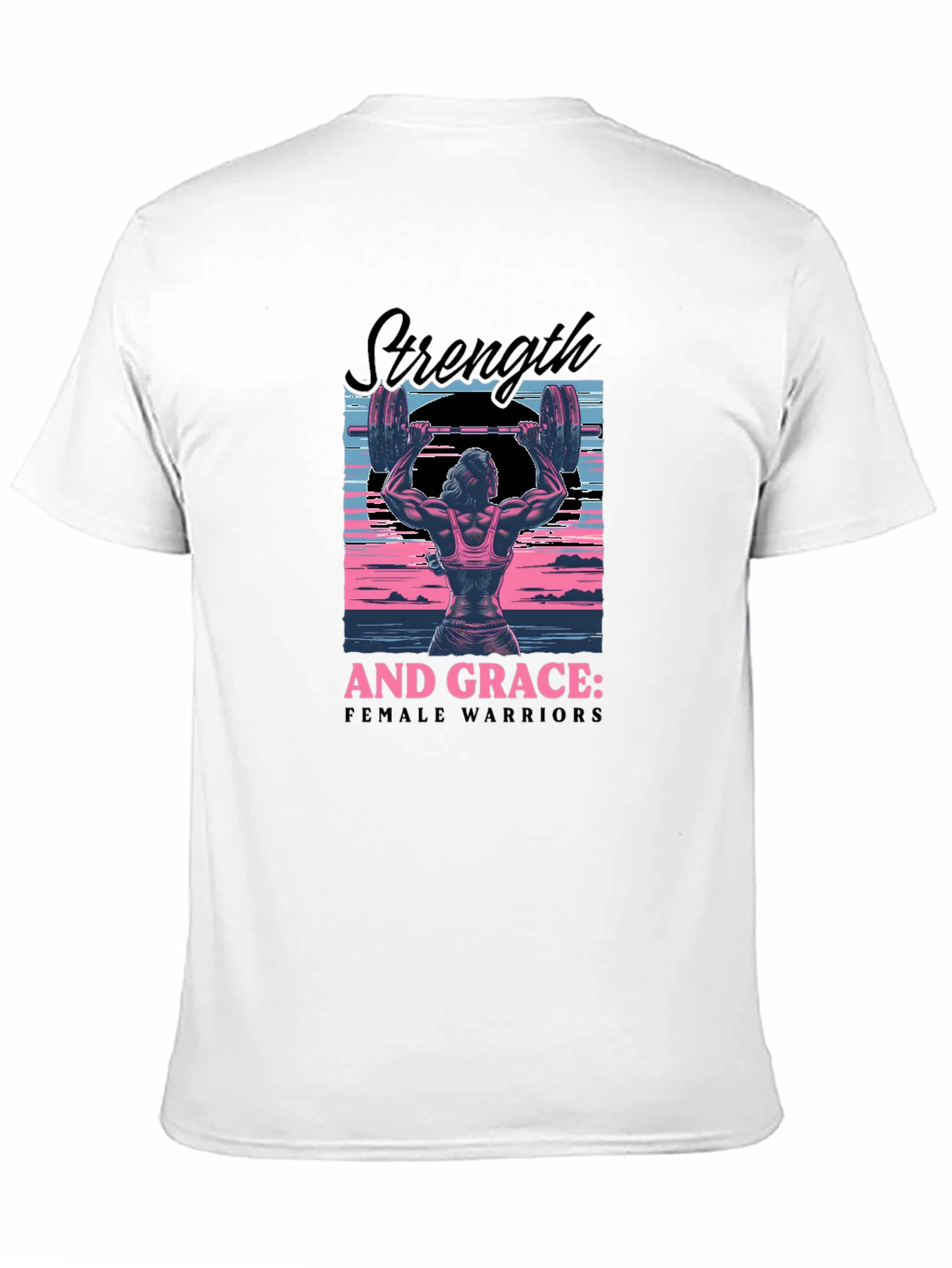 Strength and Grace Female Warriors Graphic T-Shirt