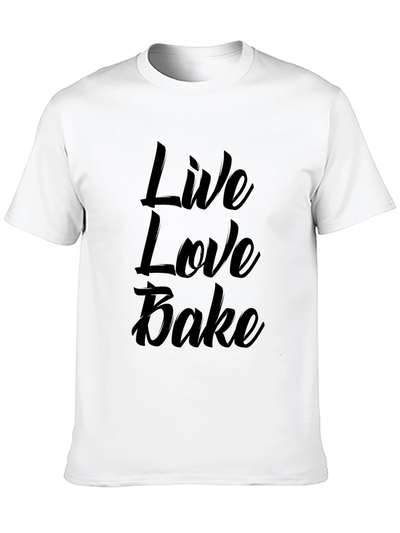 Live Love Bake T-Shirt - Stylish Graphic Tee