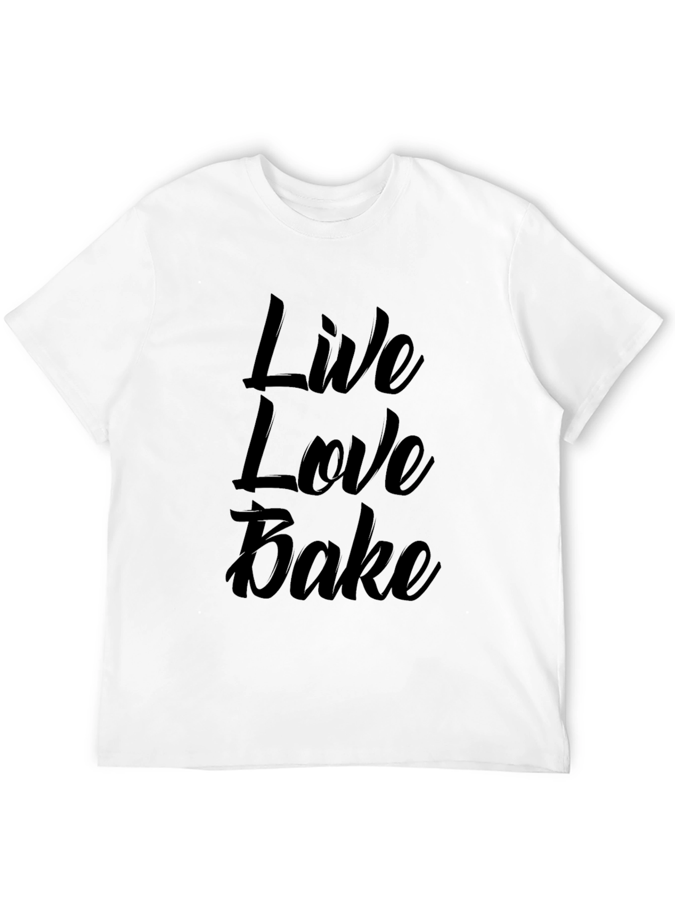 Live Love Bake T-Shirt - Stylish Graphic Tee