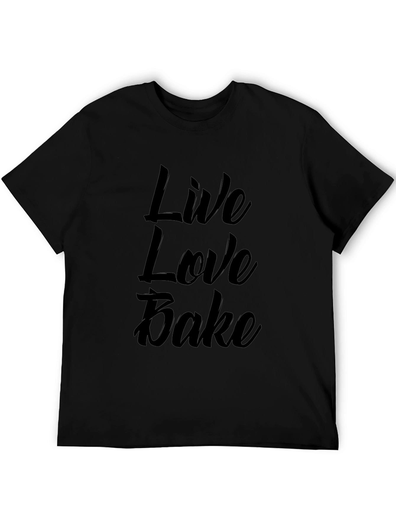 Live Love Bake T-Shirt - Stylish Graphic Tee