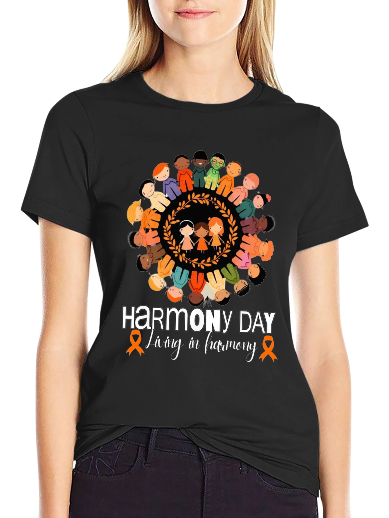 Harmony Day T-Shirt Living in Harmony