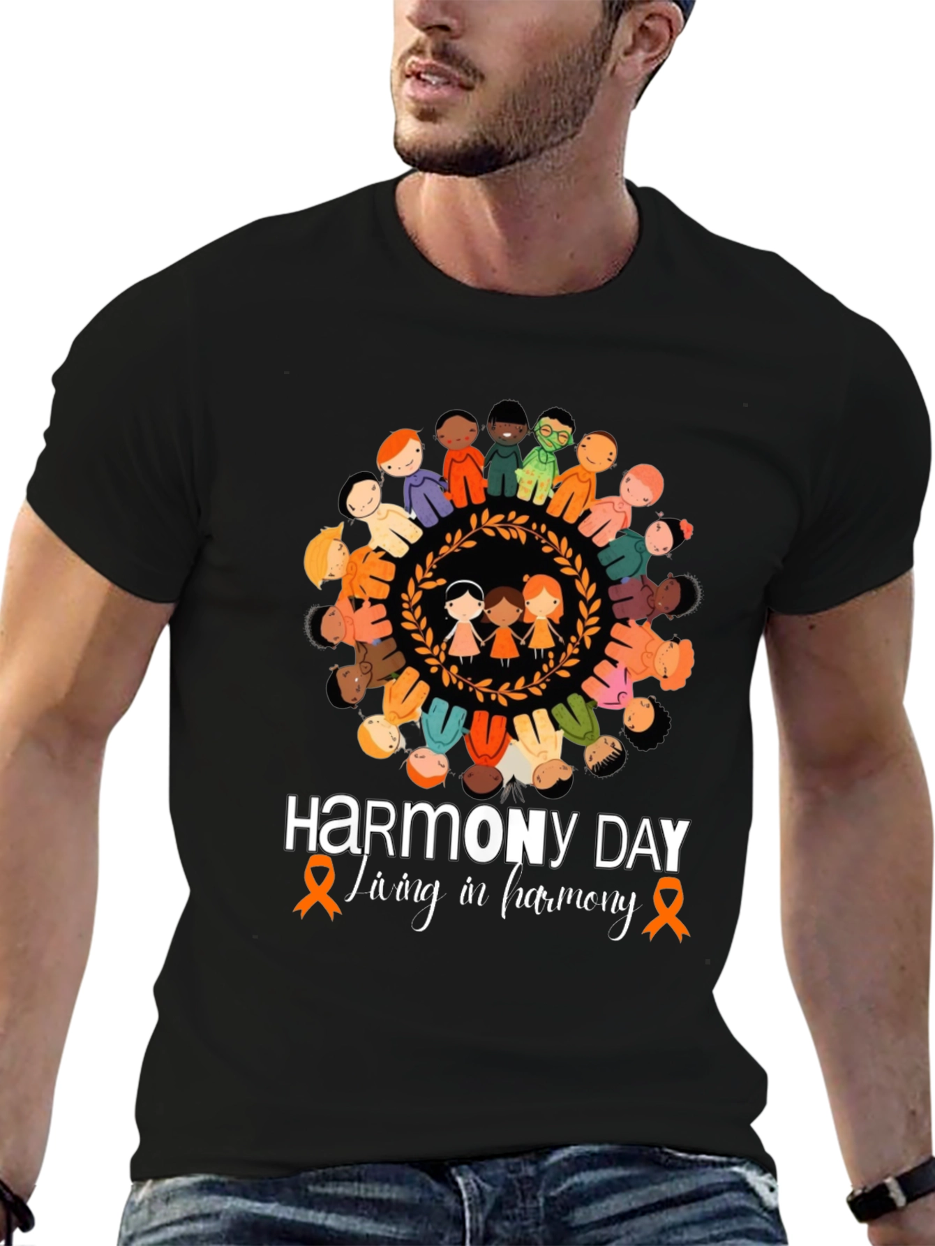 Harmony Day T-Shirt Living in Harmony