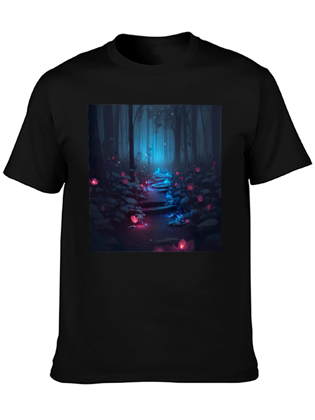 Enchanted Forest Tee - Luminous Nature Design