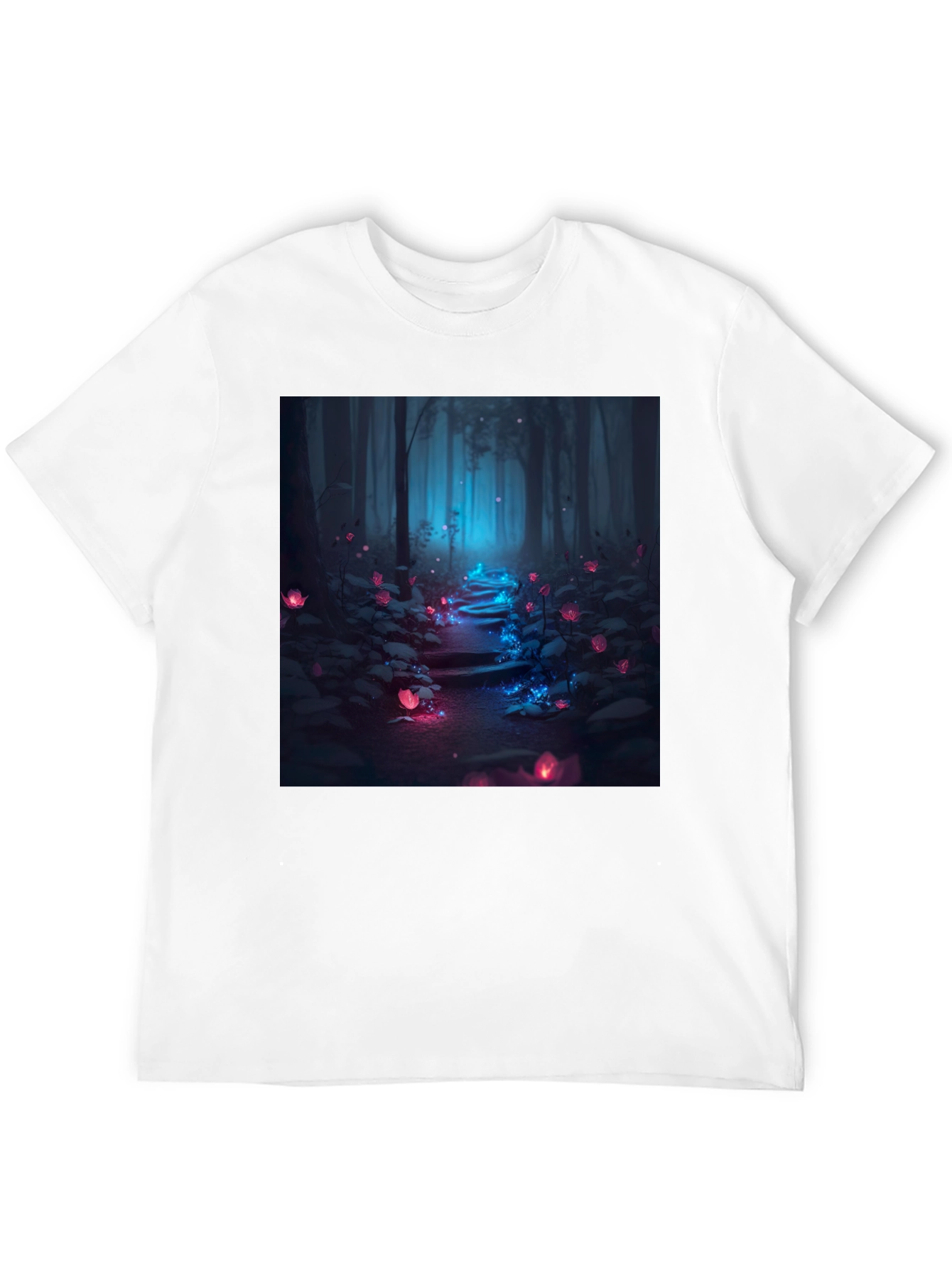 Enchanted Forest Tee - Luminous Nature Design