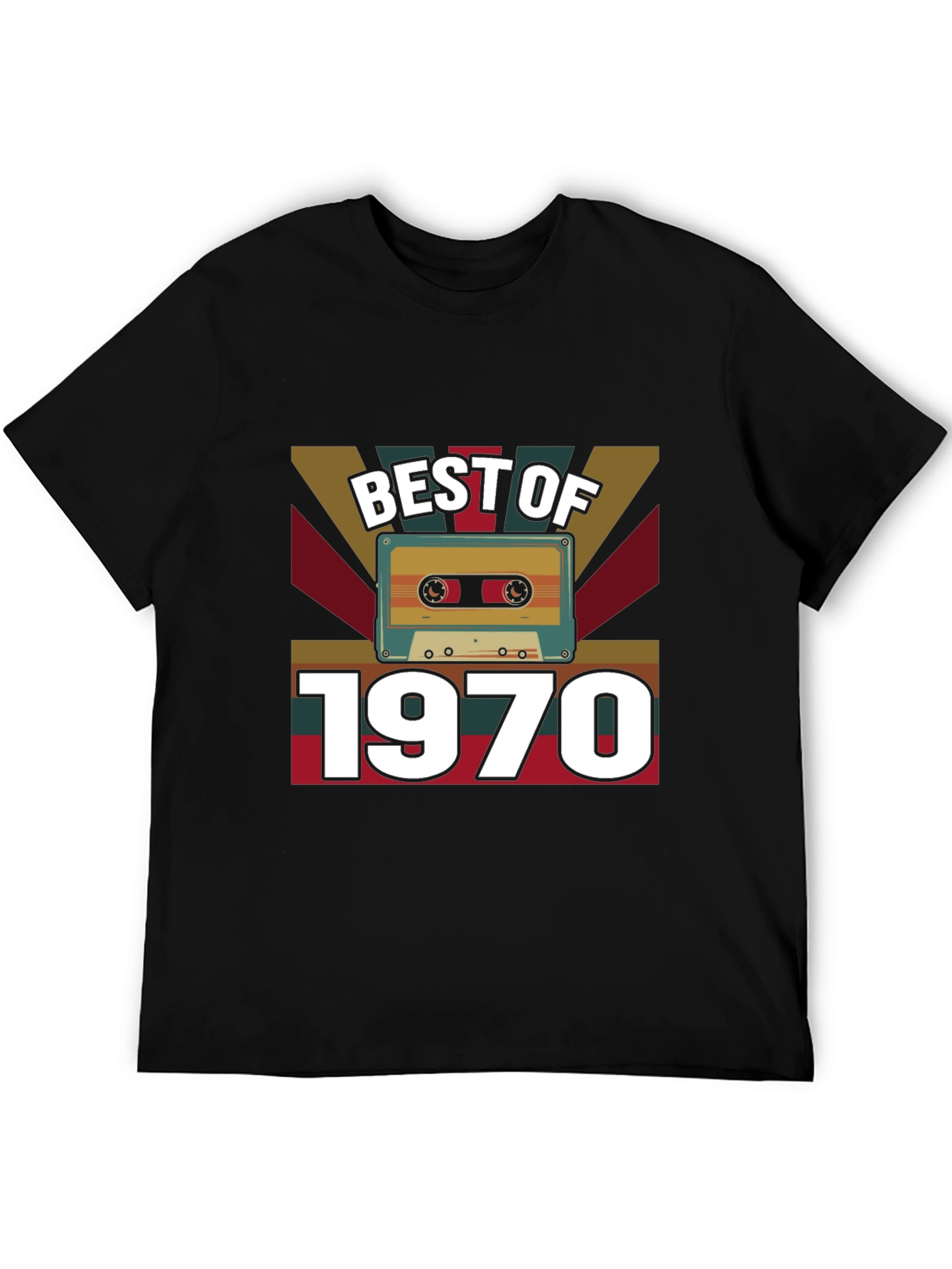 Best of 1970 Cassette Tape Graphic Tee