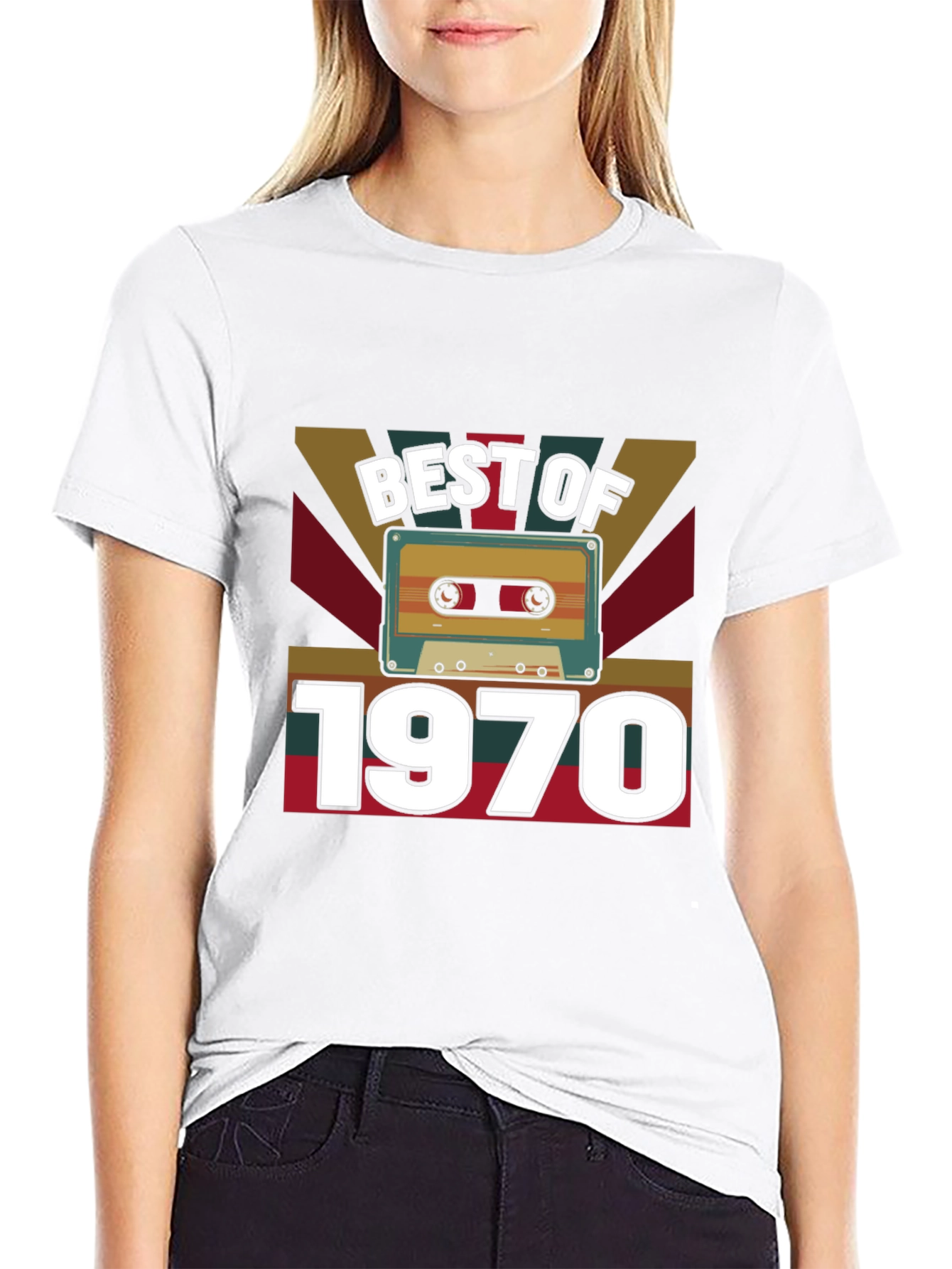 Best of 1970 Cassette Tape Graphic Tee