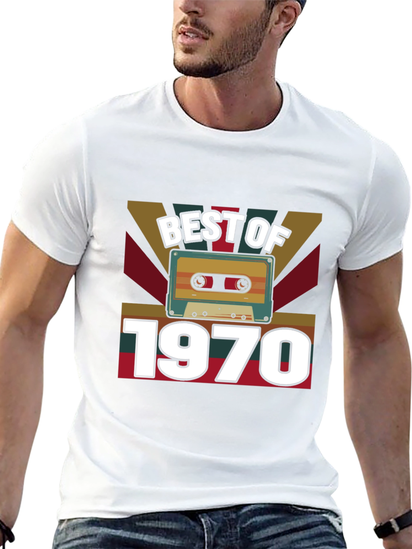 Best of 1970 Cassette Tape Graphic Tee