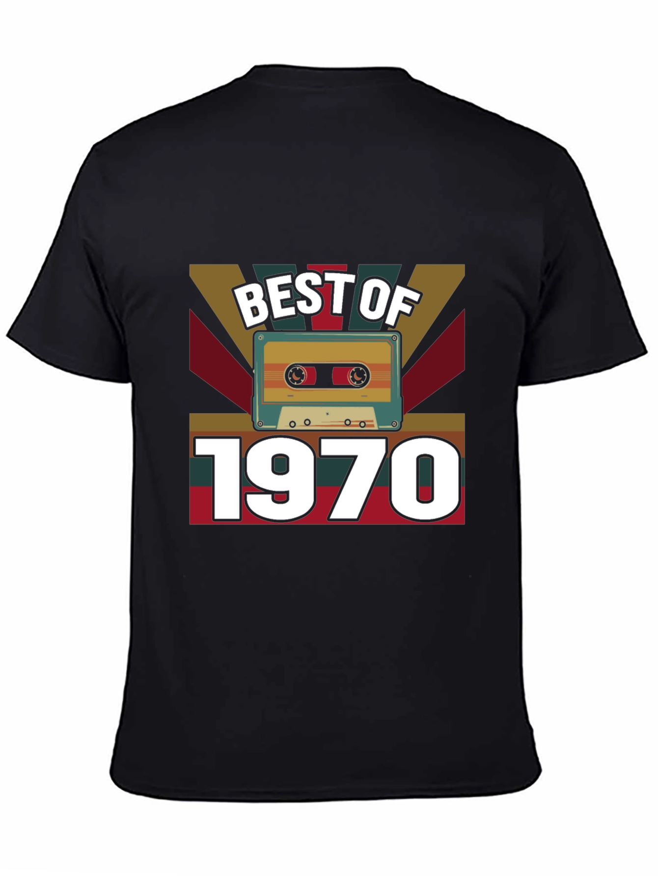 Best of 1970 Cassette Tape Graphic Tee