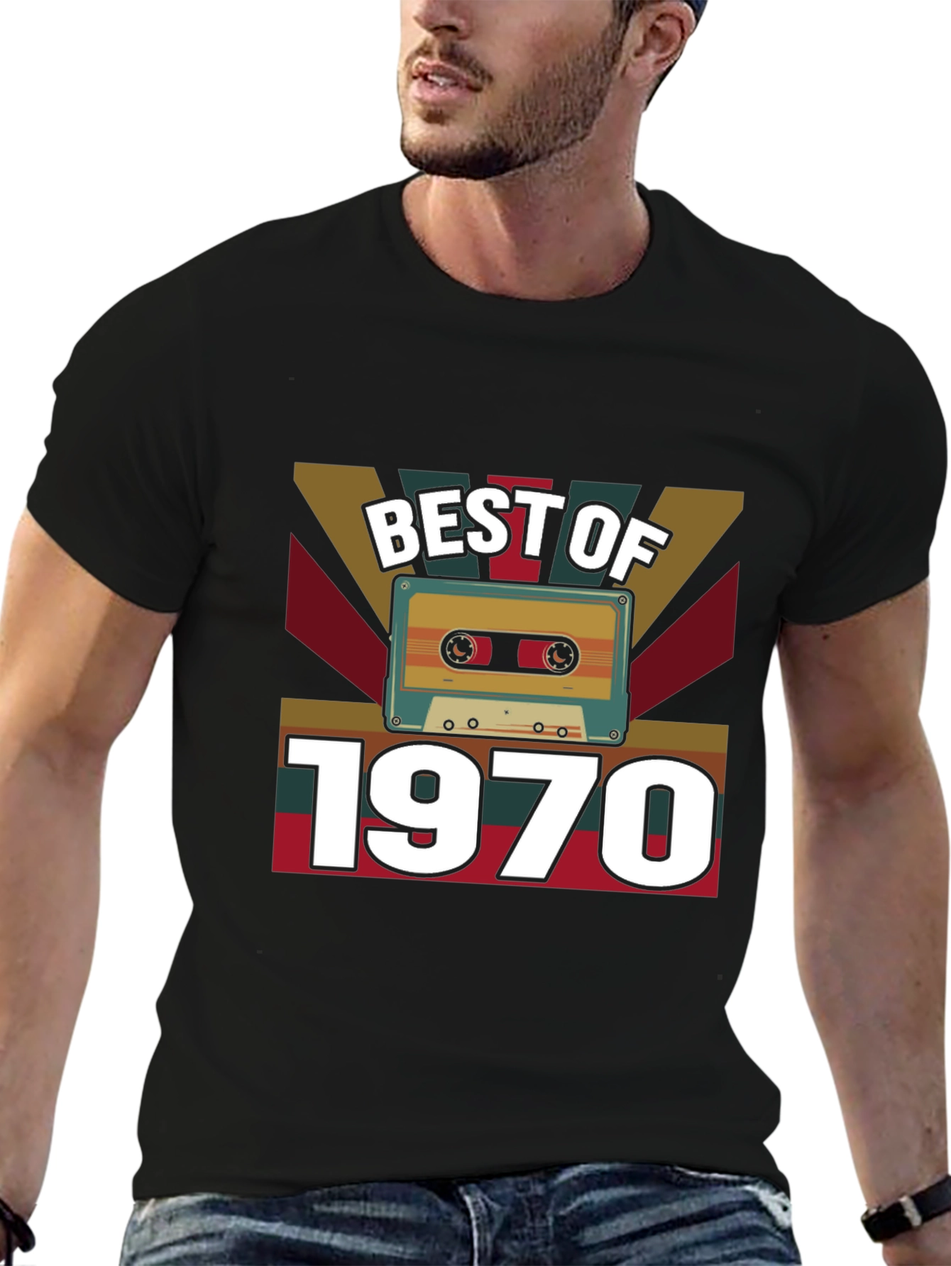 Best of 1970 Cassette Tape Graphic Tee