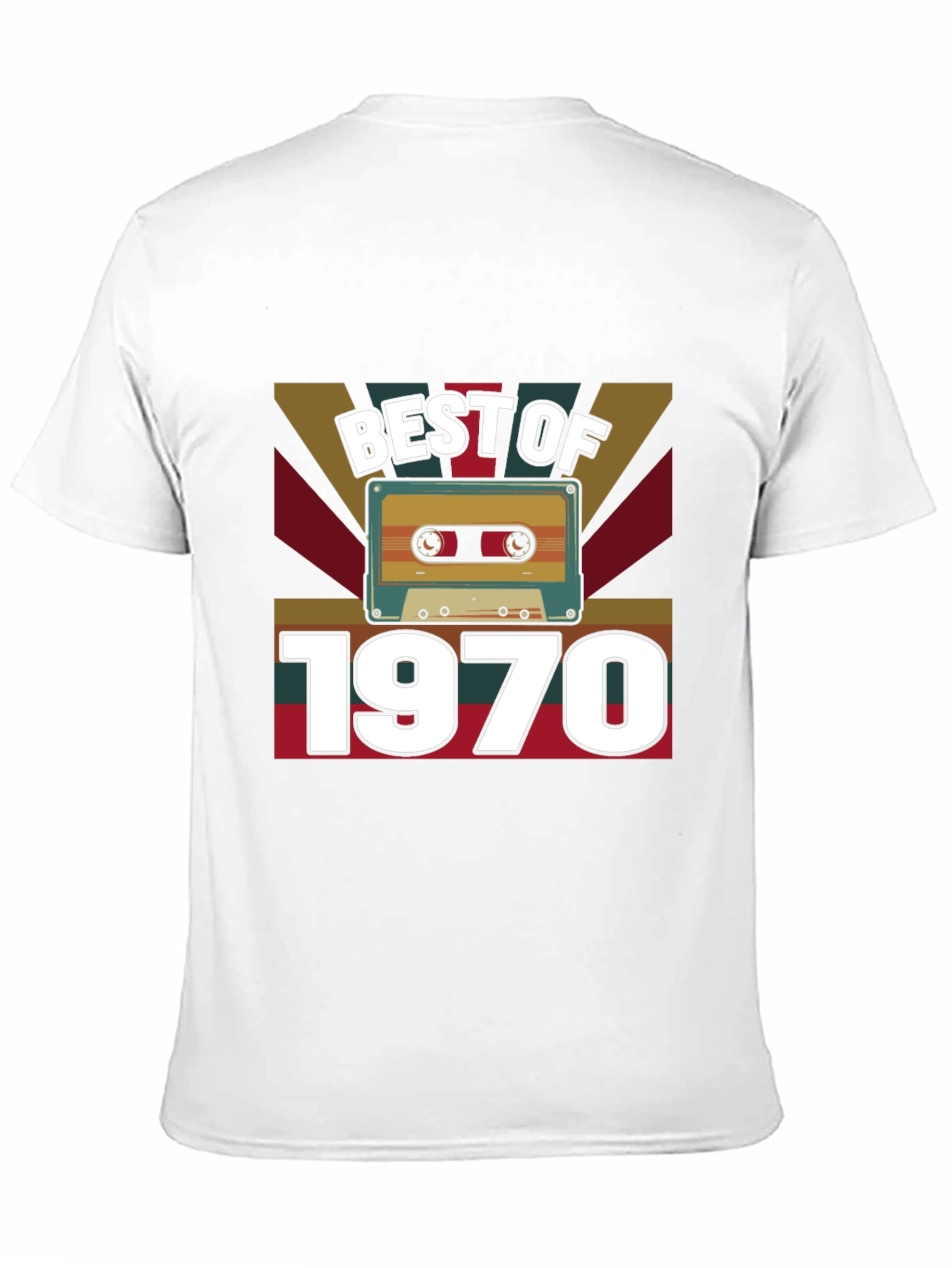 Best of 1970 Cassette Tape Graphic Tee