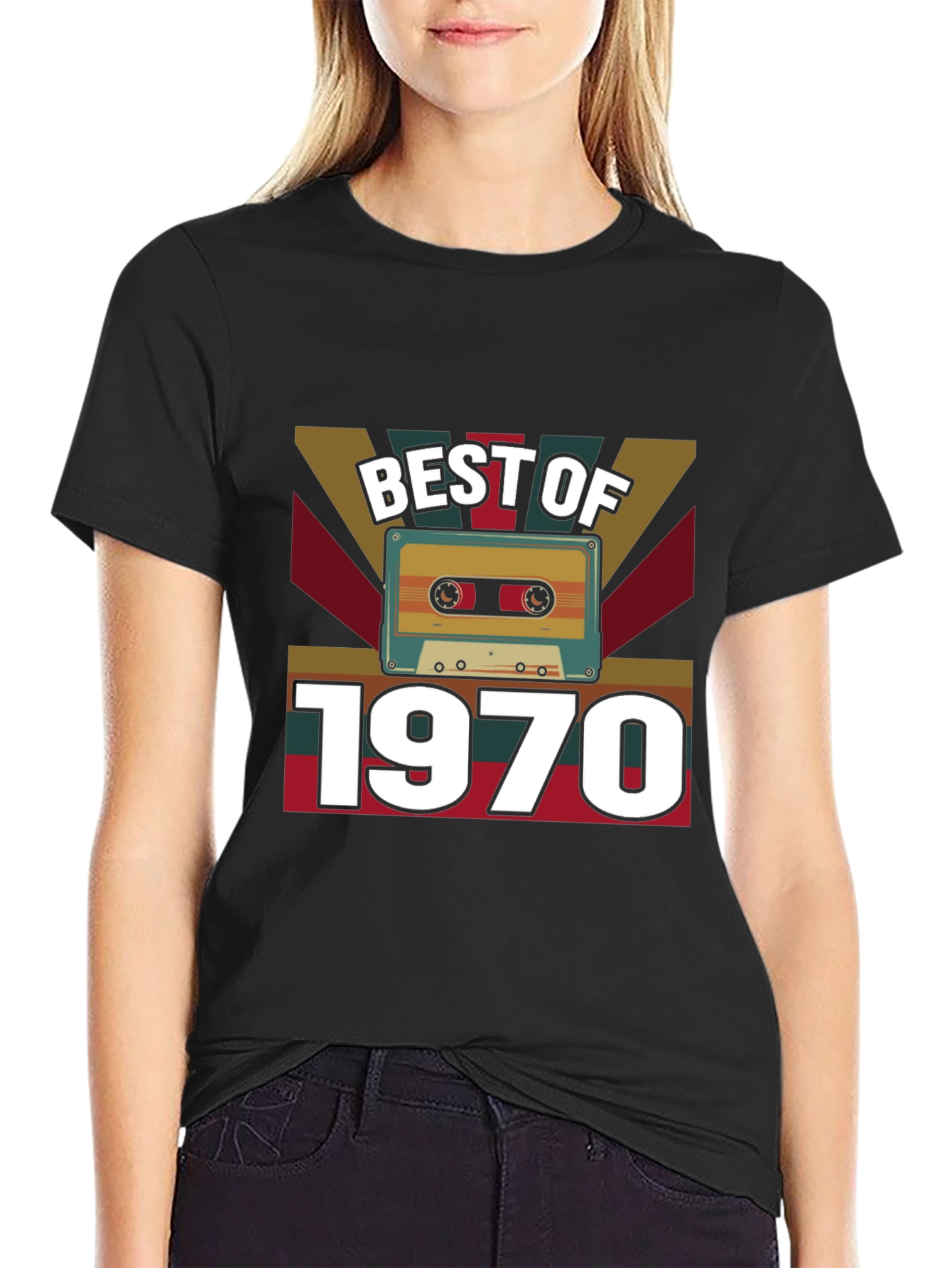 Best of 1970 Cassette Tape Graphic Tee