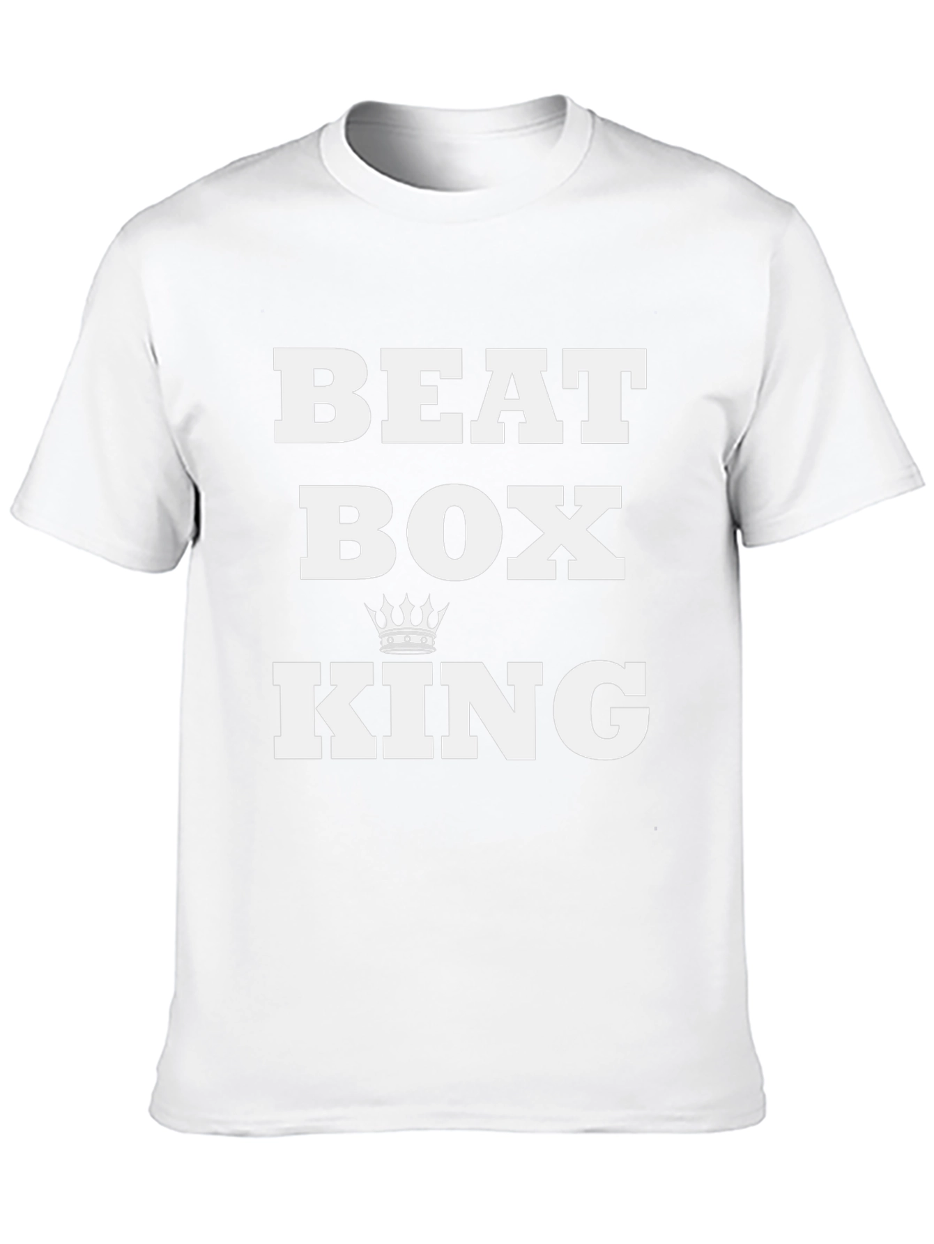 Beat Box King T-Shirt - Crown Graphic