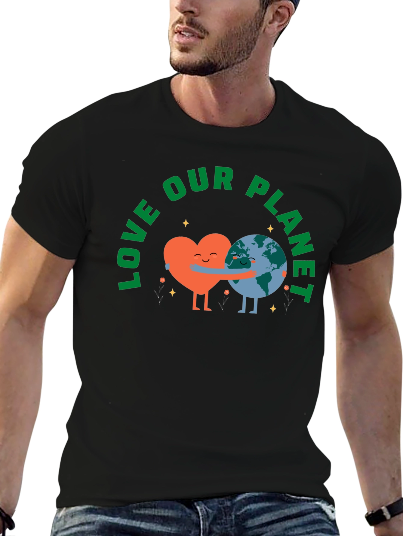 Love Our Planet Graphic Tee - Earth Day Apparel