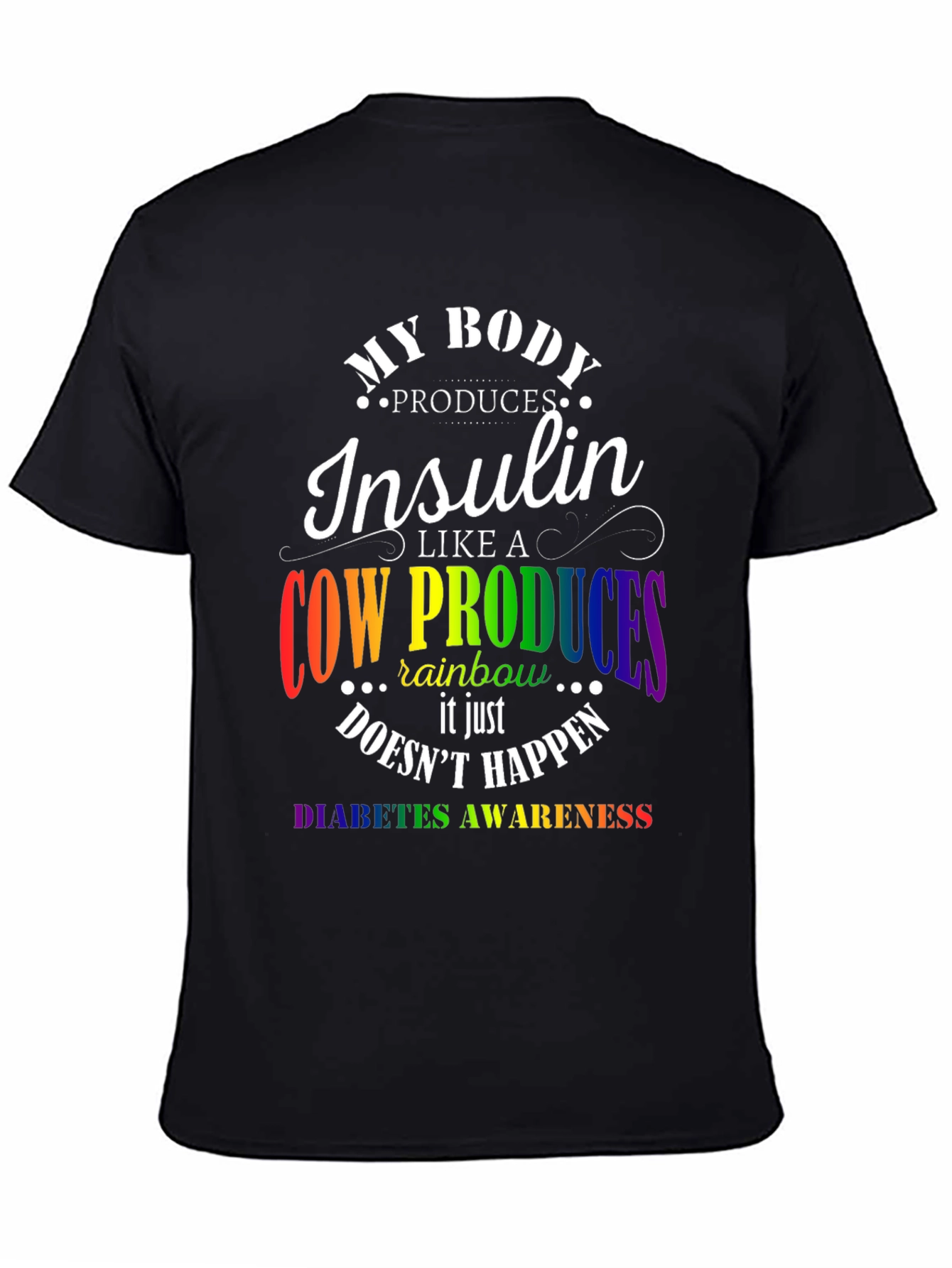 Diabetes Awareness T-Shirt - Insulin Production