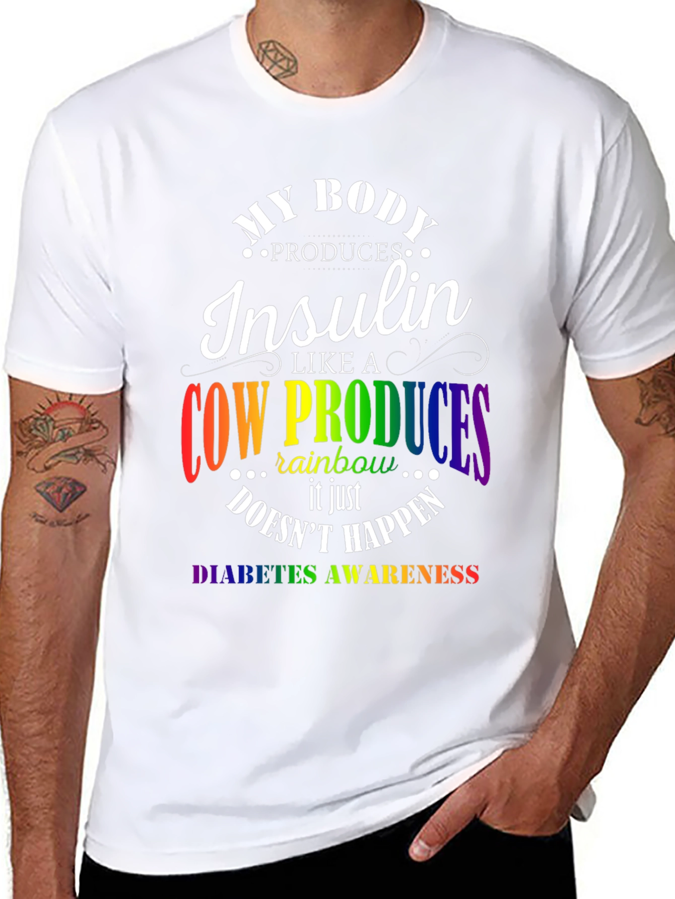 Diabetes Awareness T-Shirt - Insulin Production