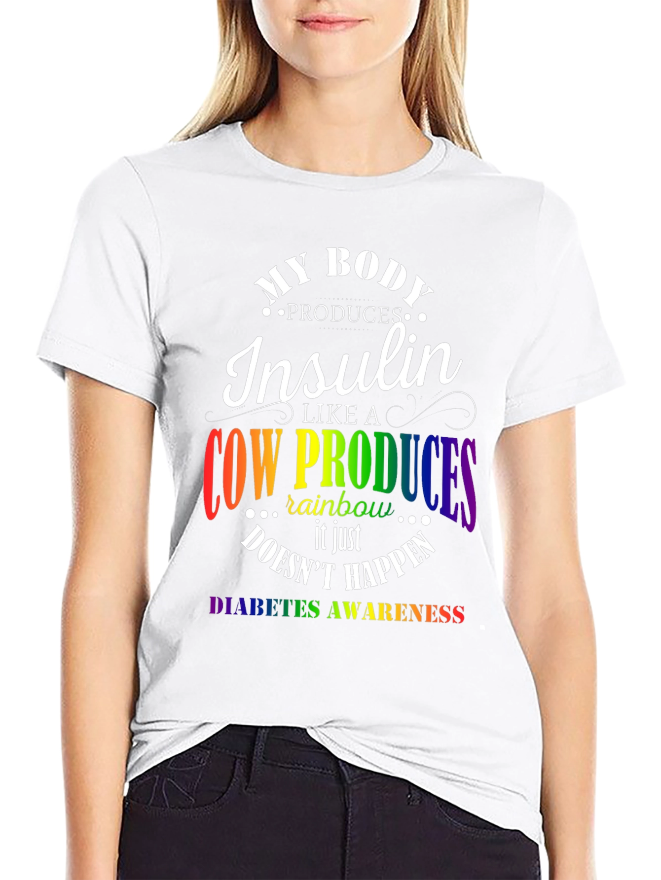 Diabetes Awareness T-Shirt - Insulin Production