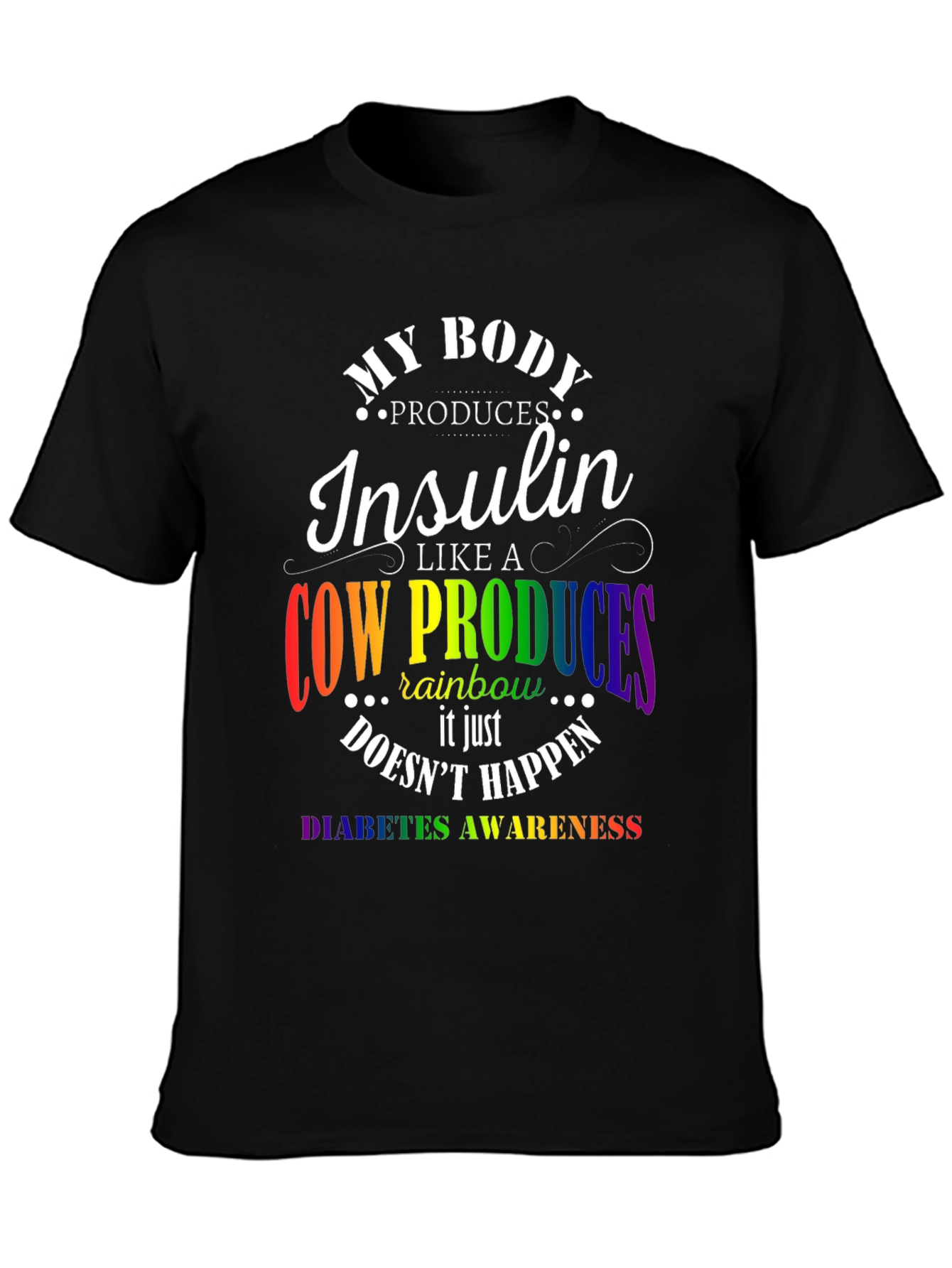 Diabetes Awareness T-Shirt - Insulin Production
