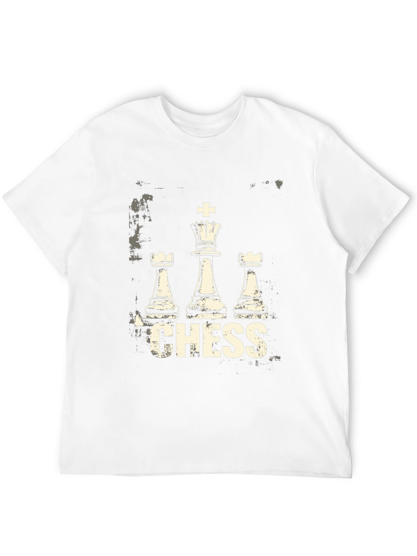 Chess Graphic Tee - King Rook Design