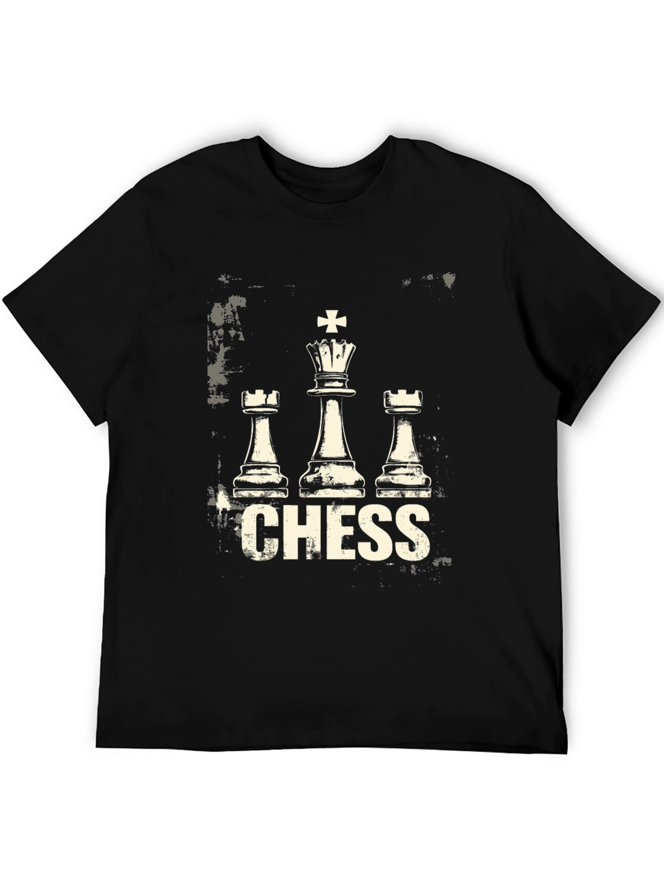 Chess Graphic Tee - King Rook Design