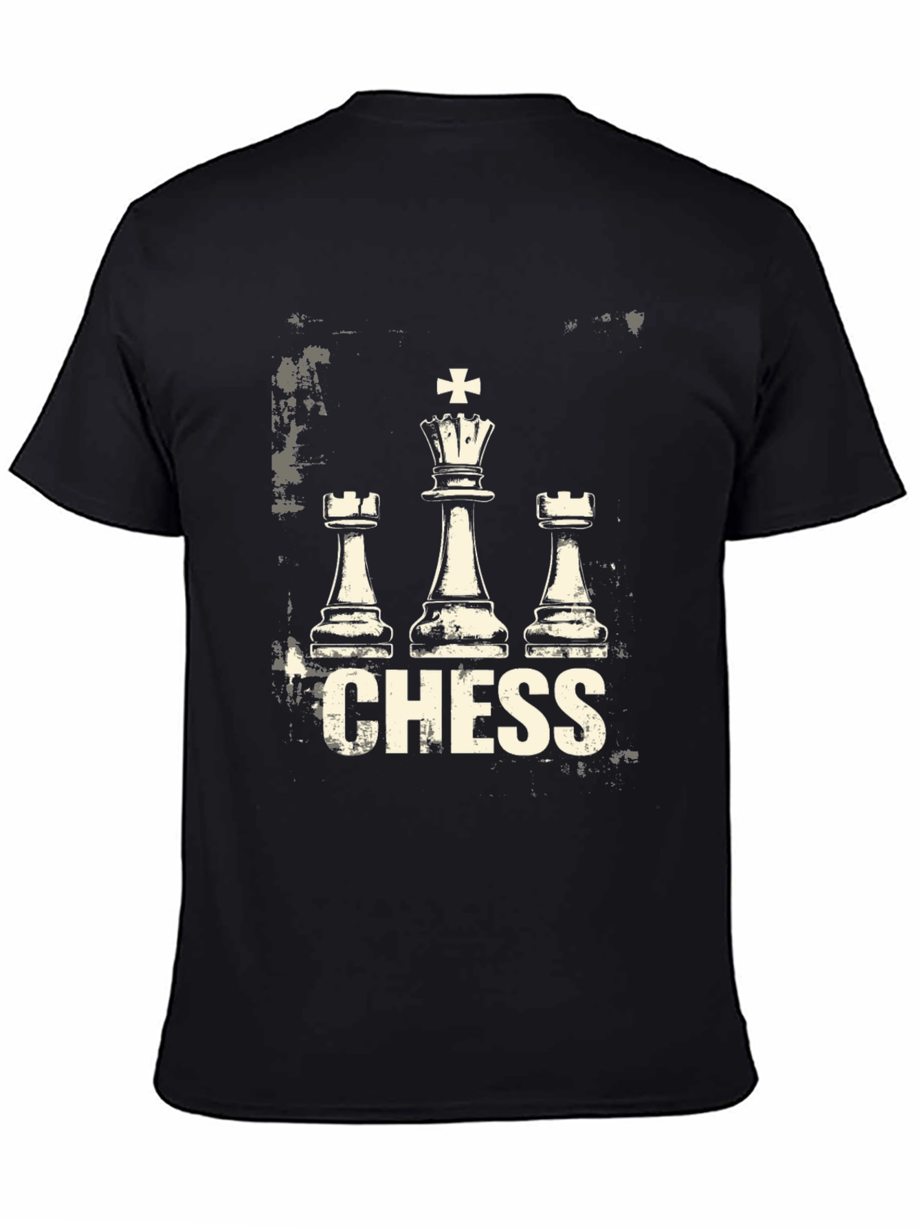 Chess Graphic Tee - King Rook Design