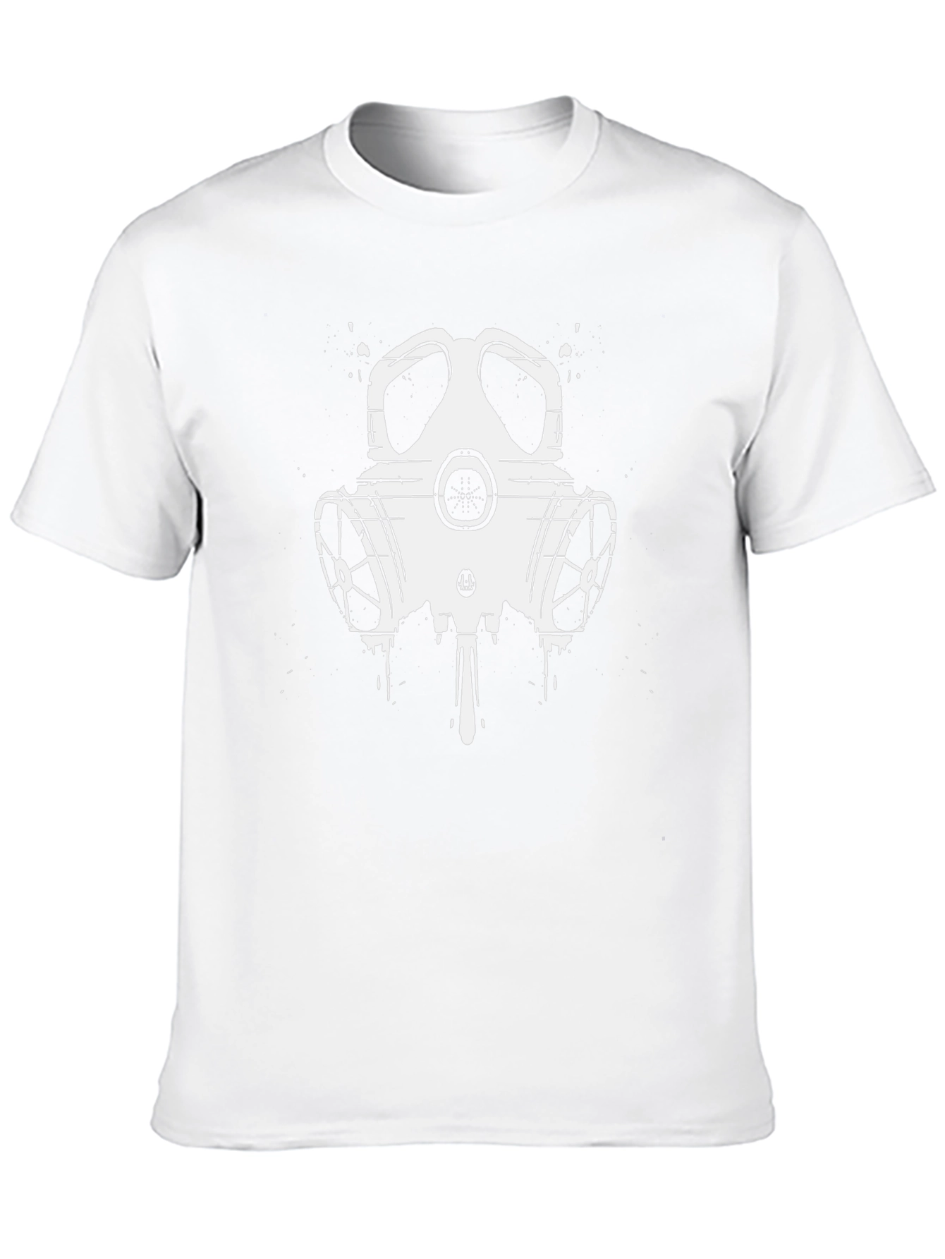 Gas Mask Graphic Black T-Shirt