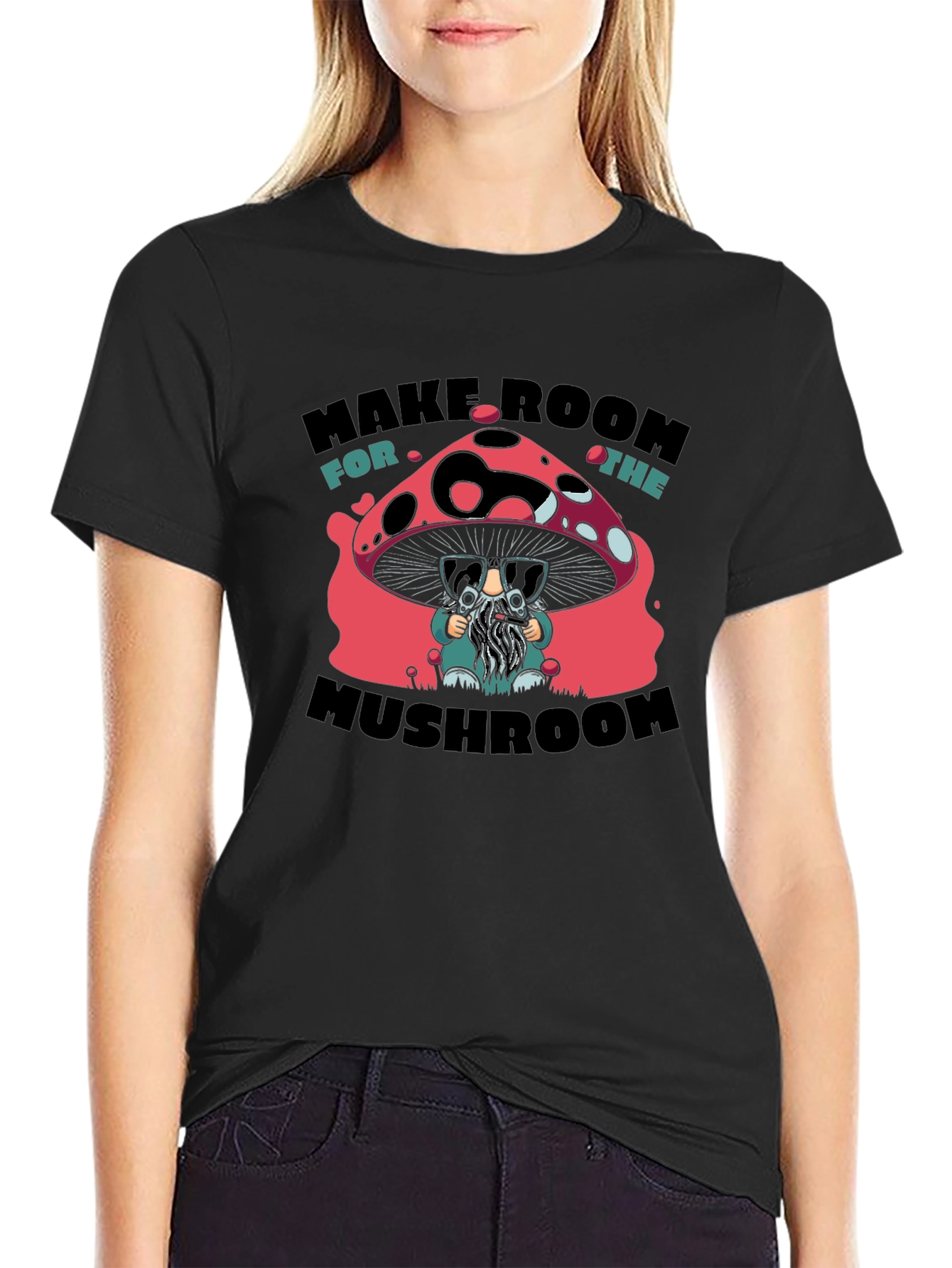 Make Room for the Mushroom Graphic T-Shirt