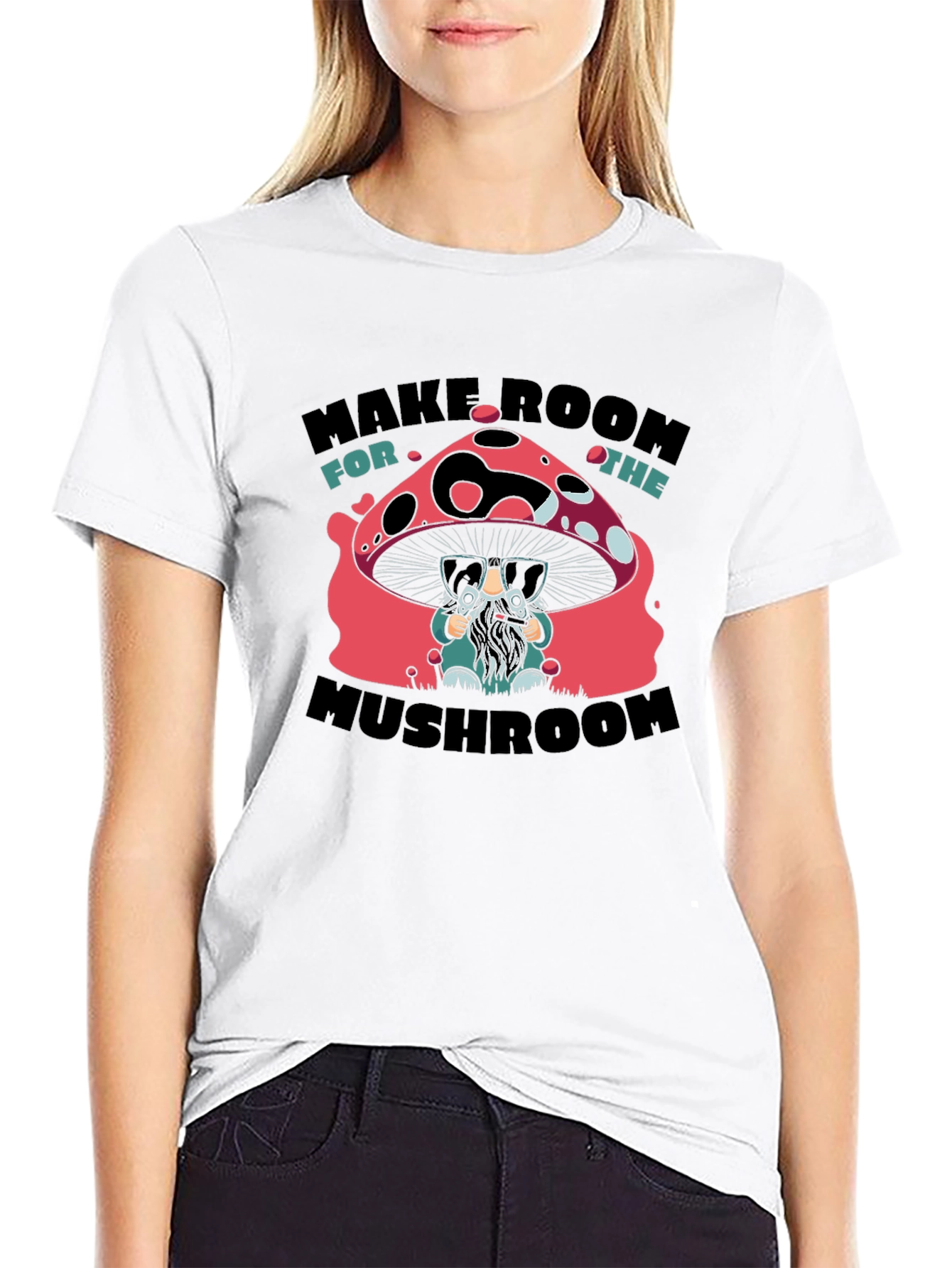 Make Room for the Mushroom Graphic T-Shirt