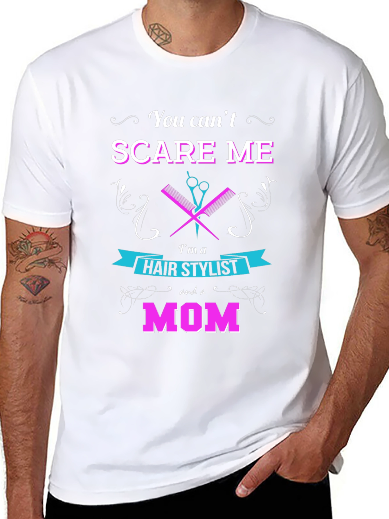 Hair Stylist Mom T-Shirt