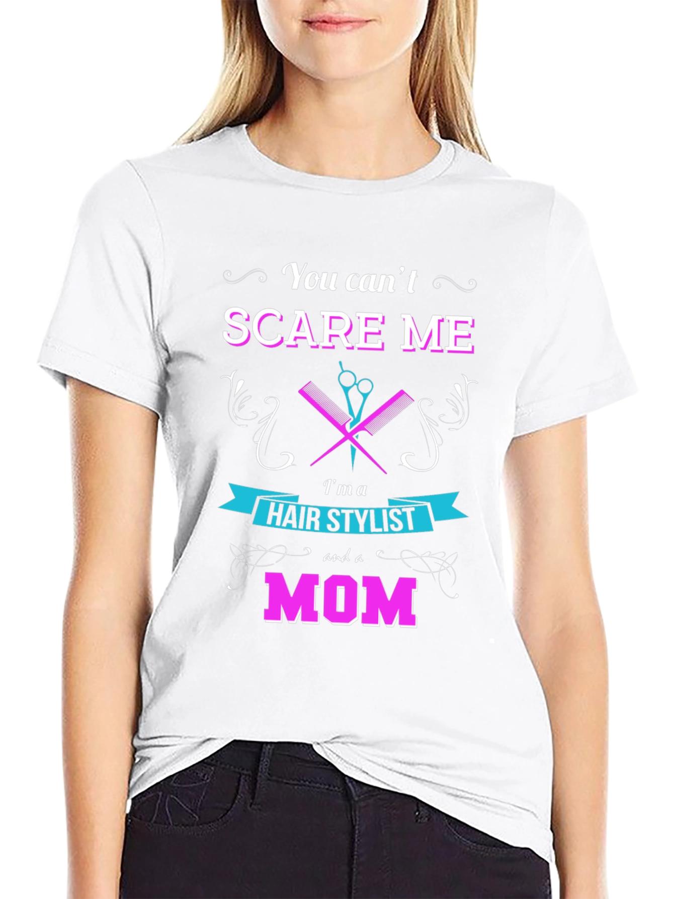 Hair Stylist Mom T-Shirt