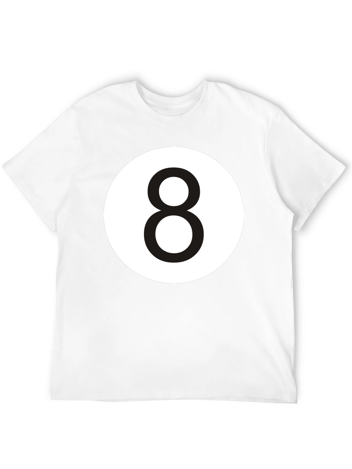8 Ball Graphic Tee - Classic Black T-Shirt