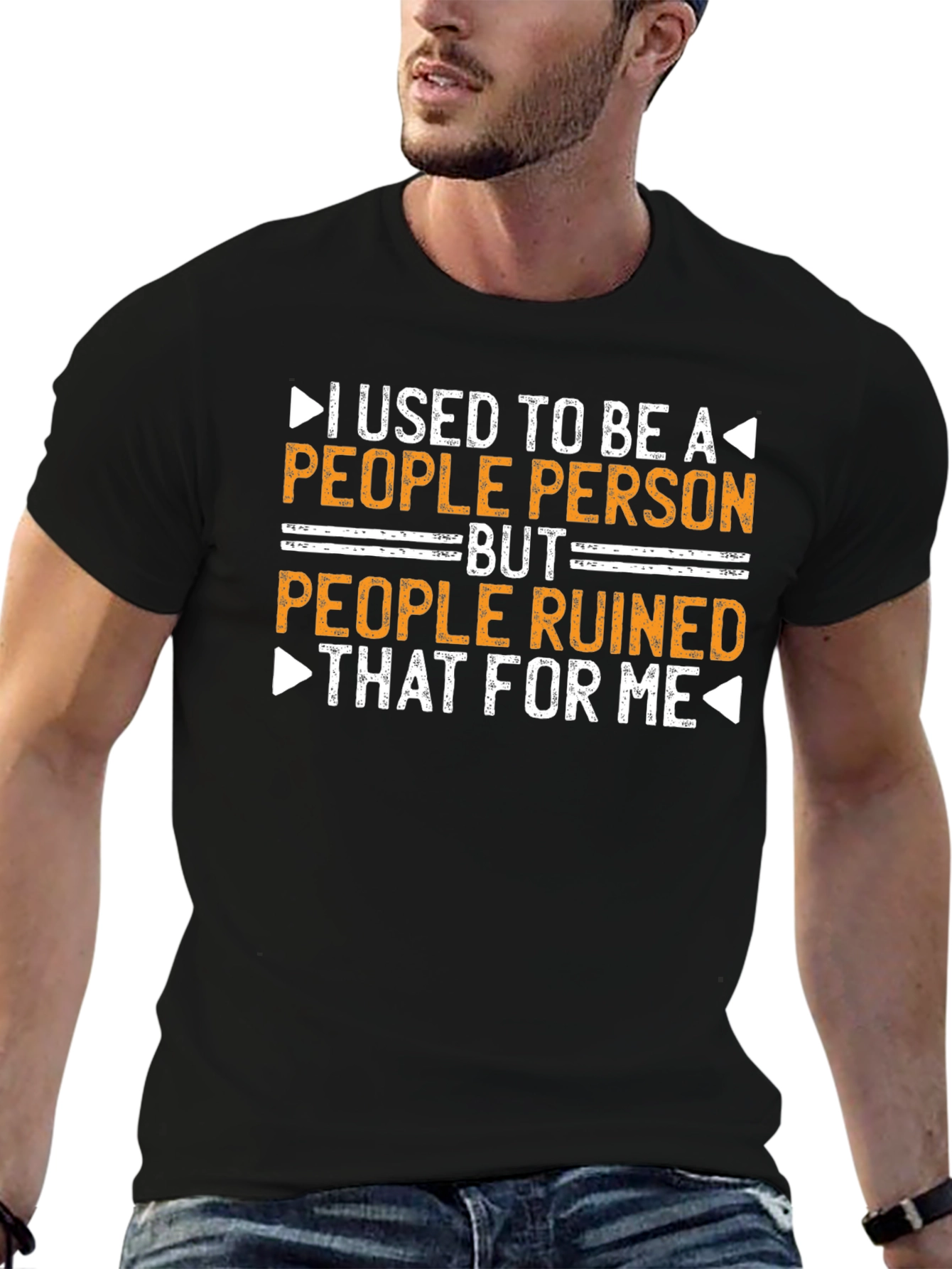 People Person Humor Graphic T-Shirt